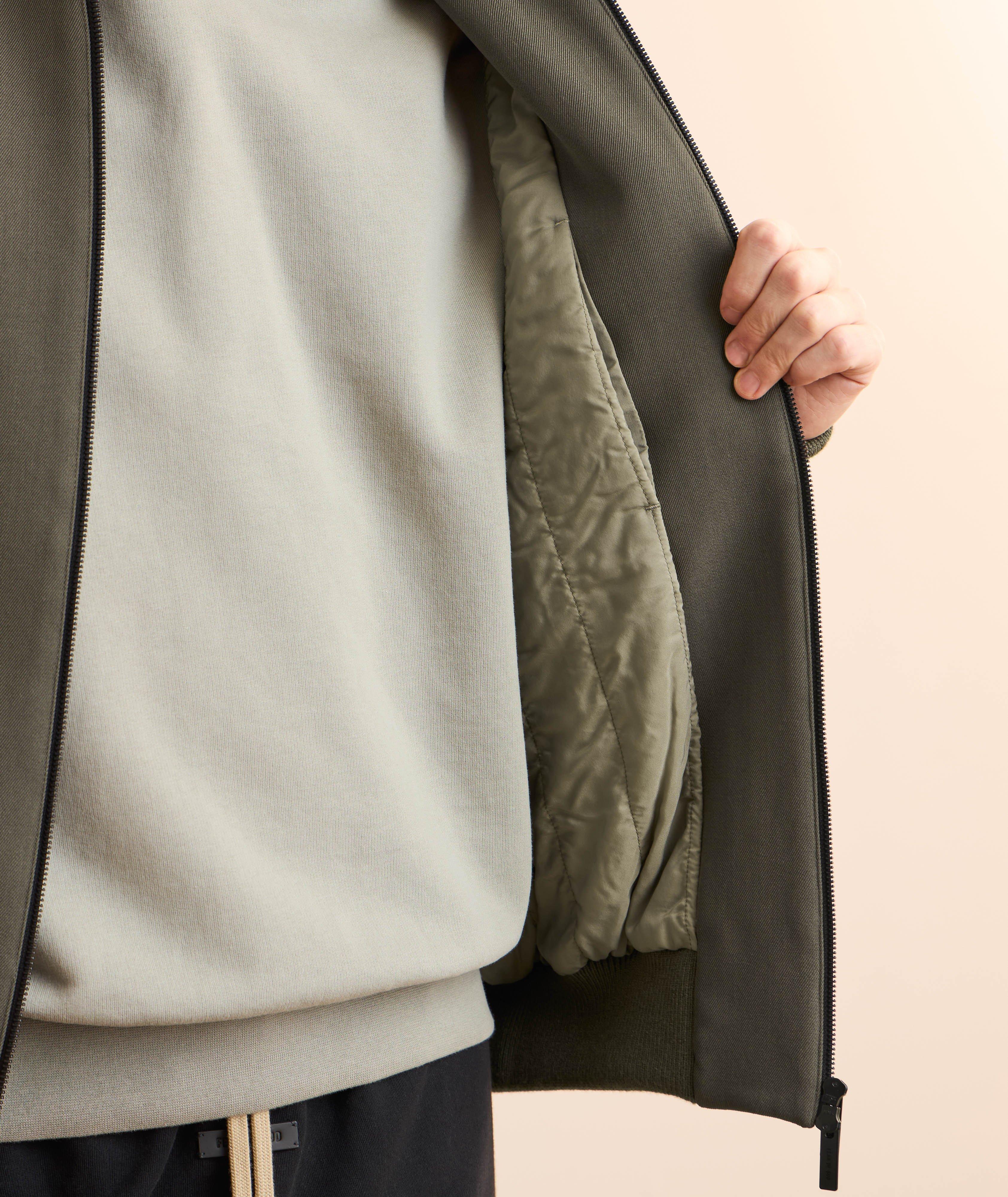 Wool-Cotton Twill Bomber image 3
