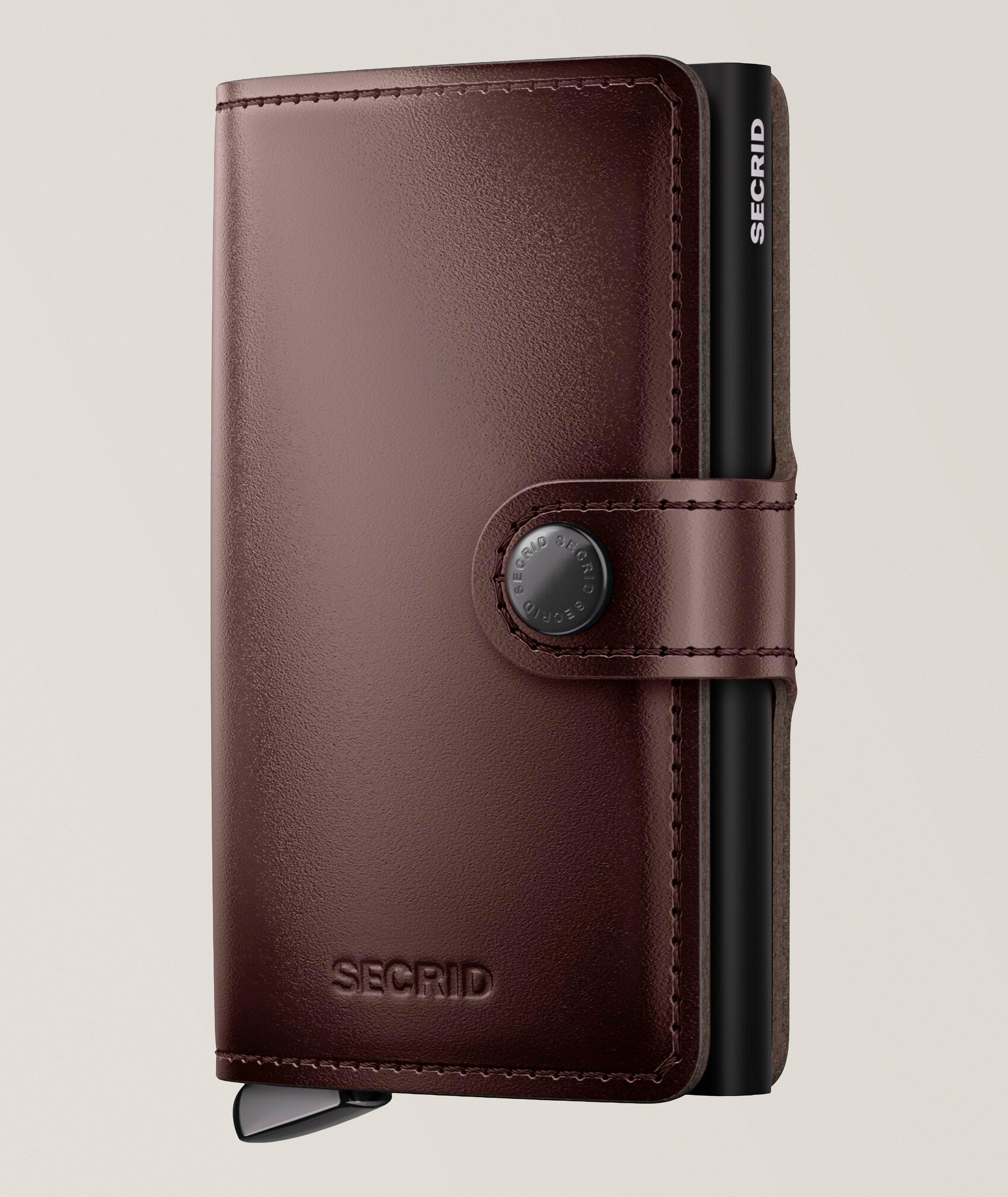 Vegetable-Tanned Leather Miniwallet