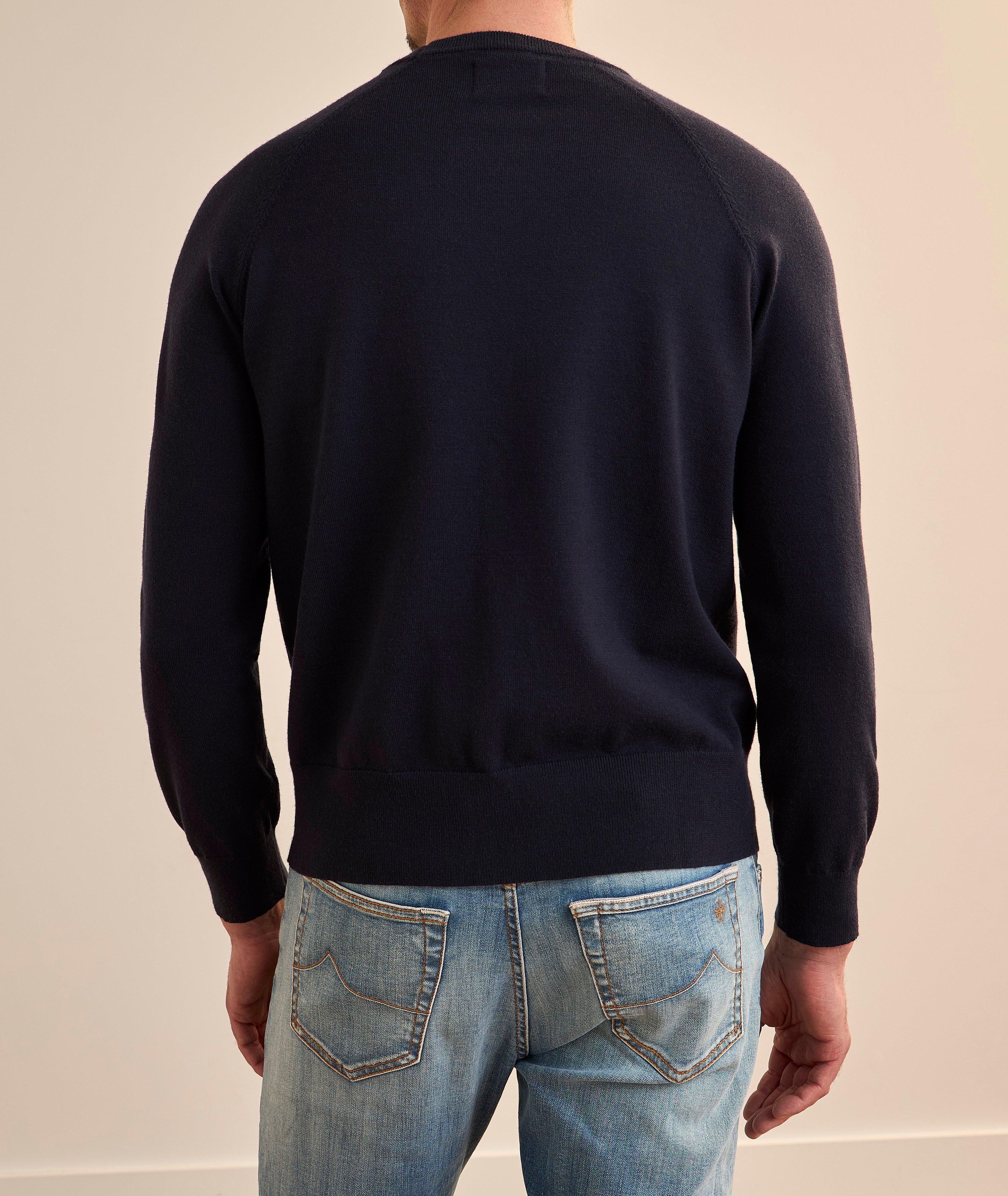 Pull raglan encolure ronde image 2