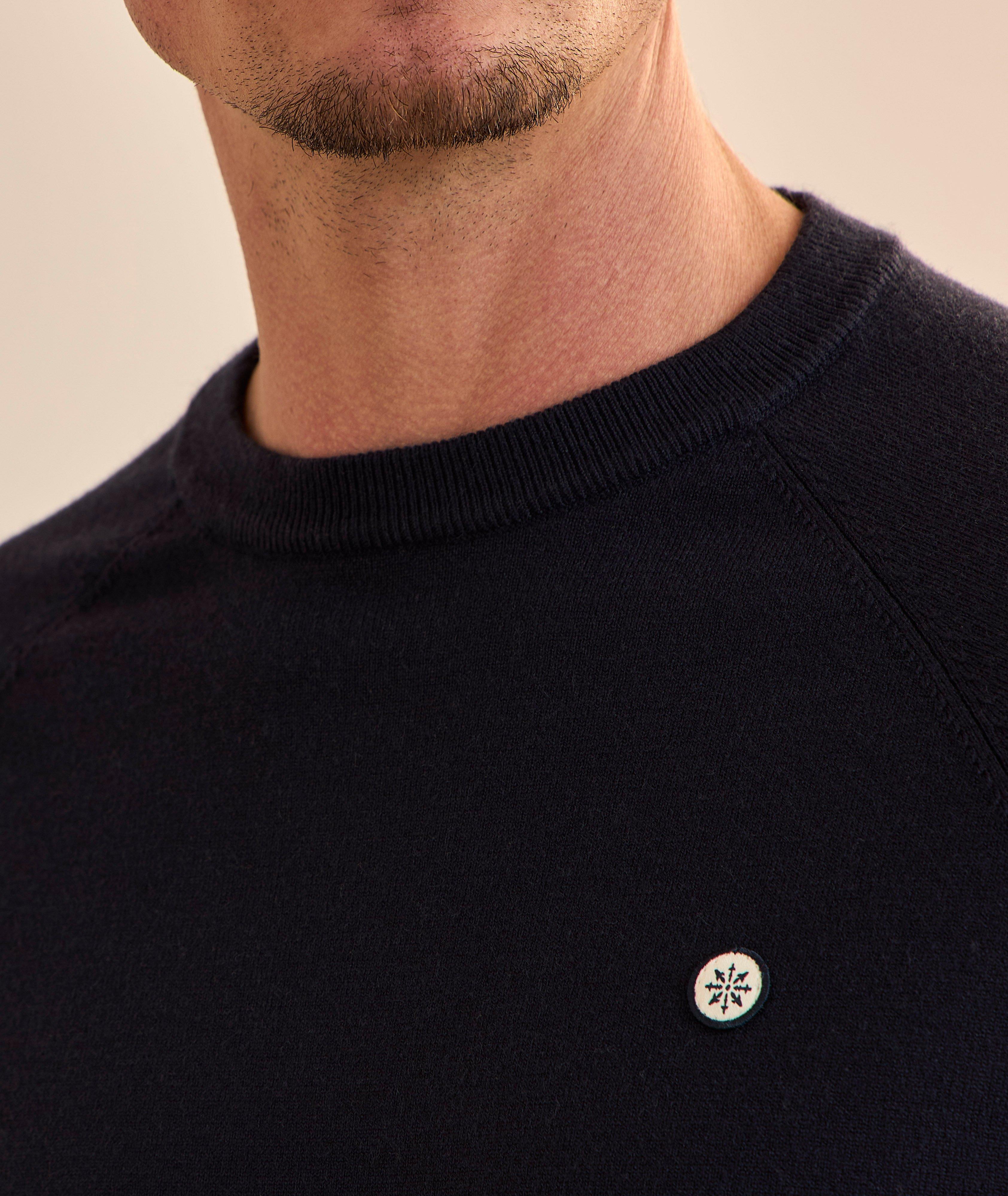 Pull raglan encolure ronde image 3