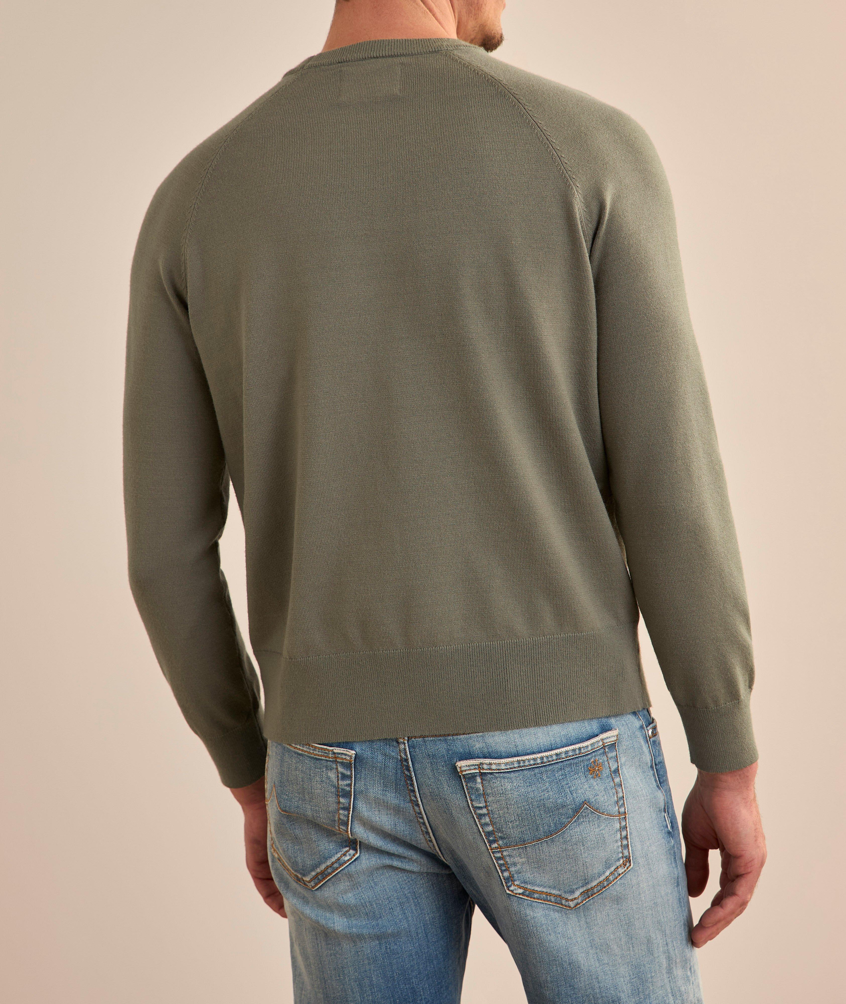 Pull raglan encolure ronde image 2