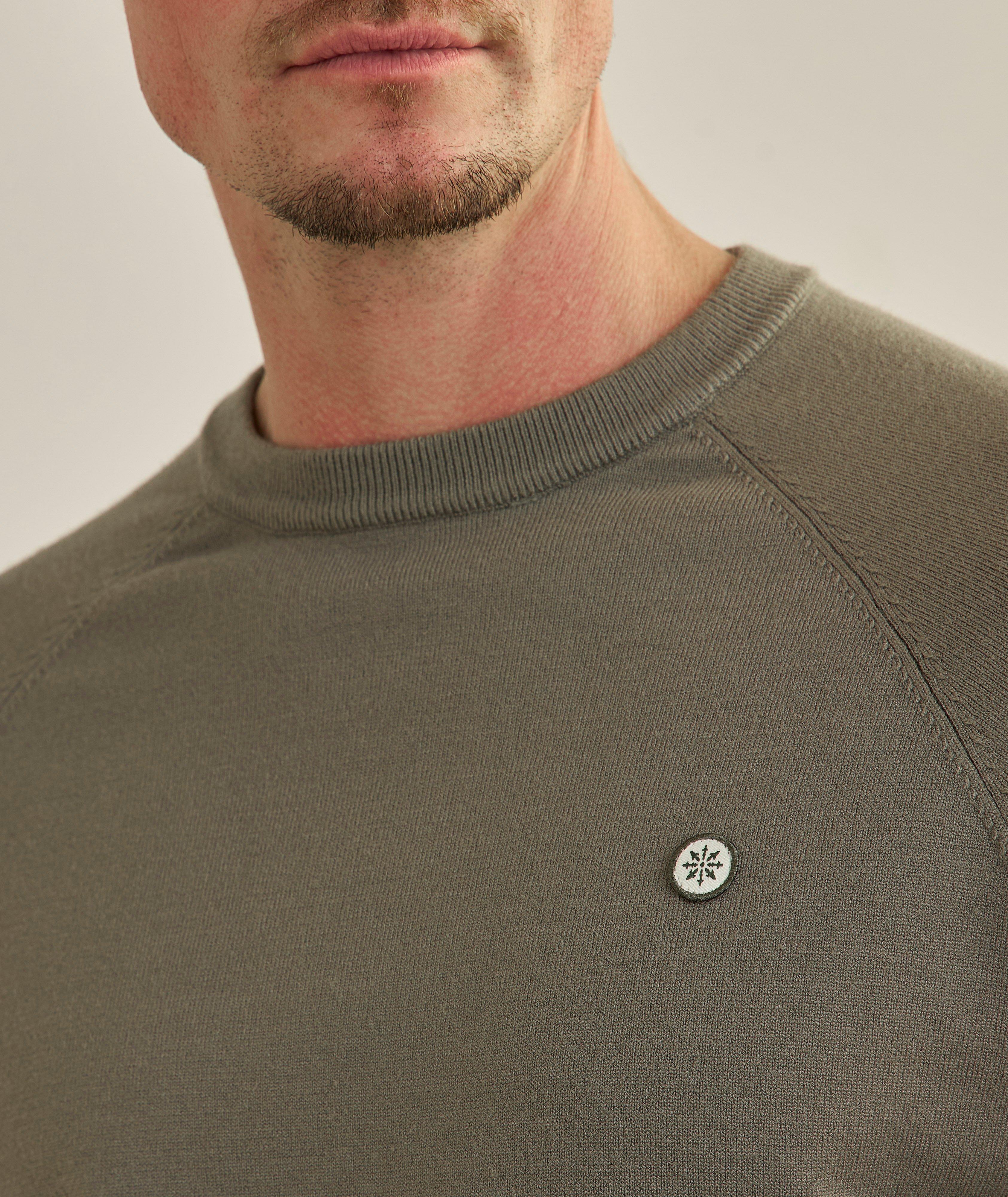 Pull raglan encolure ronde image 3