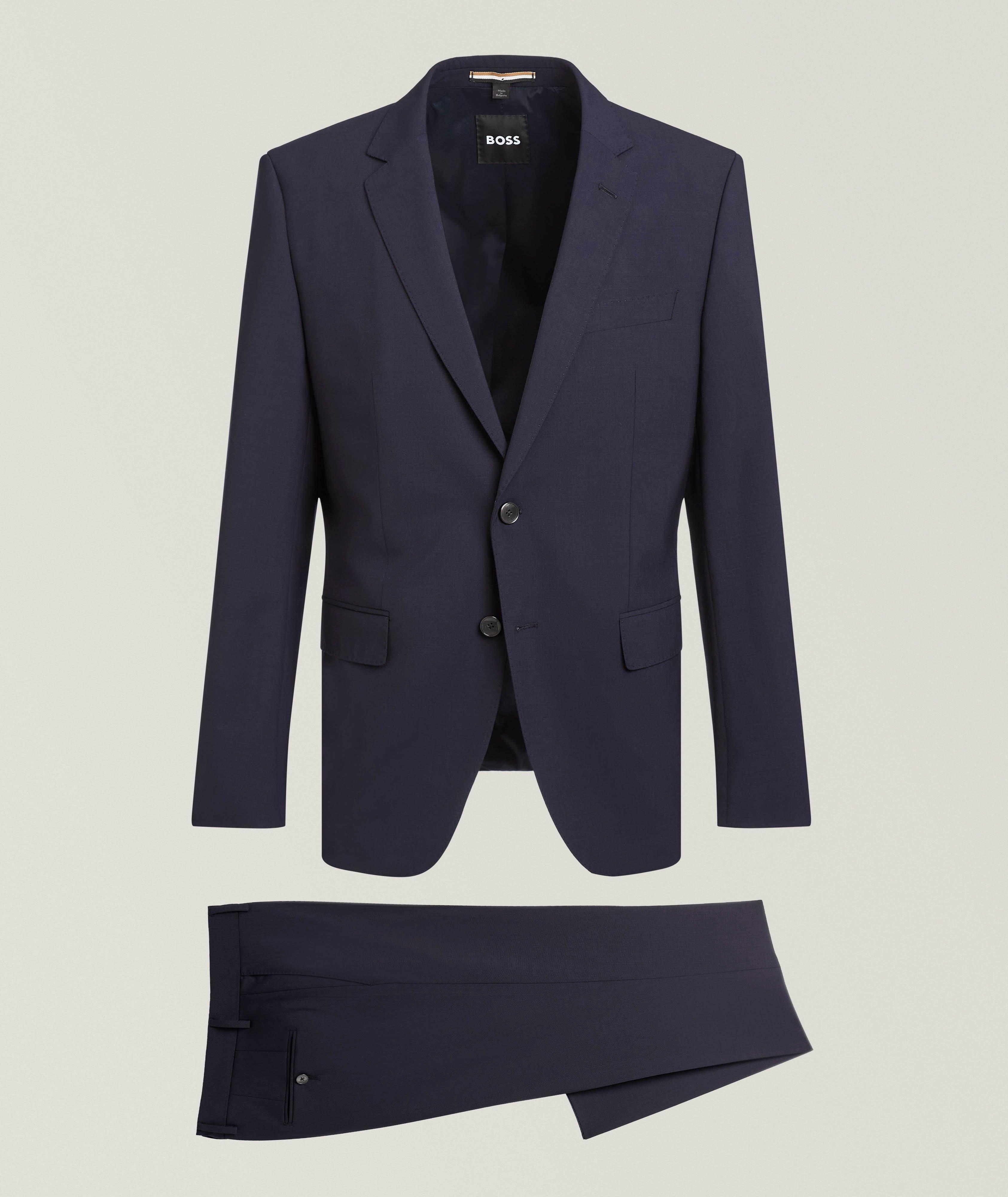 Slim-Fit Stretch-Wool Suit image 0