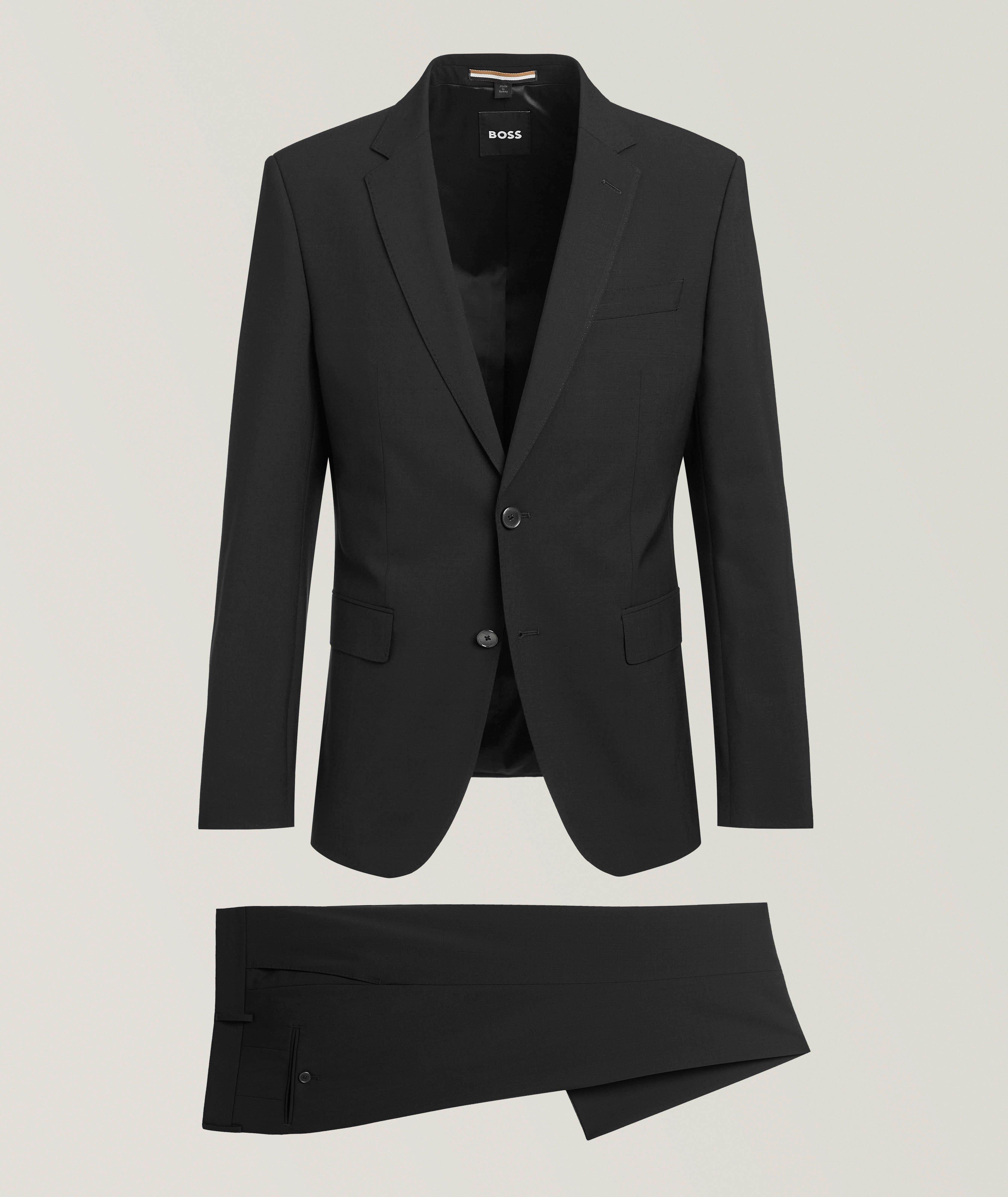 Slim-Fit Stretch-Wool Suit image 0