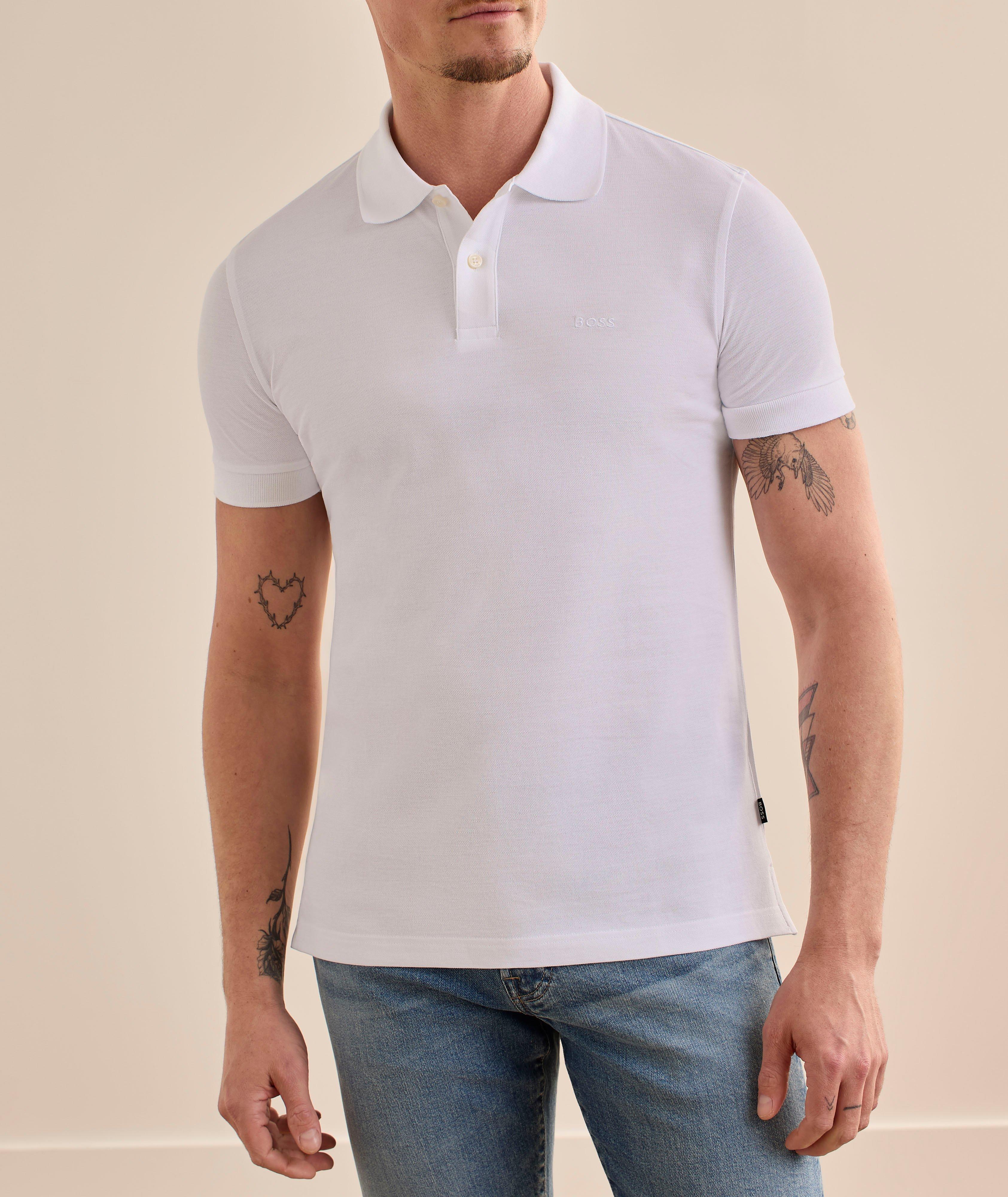Logo Cotton Piqué Polo image 1