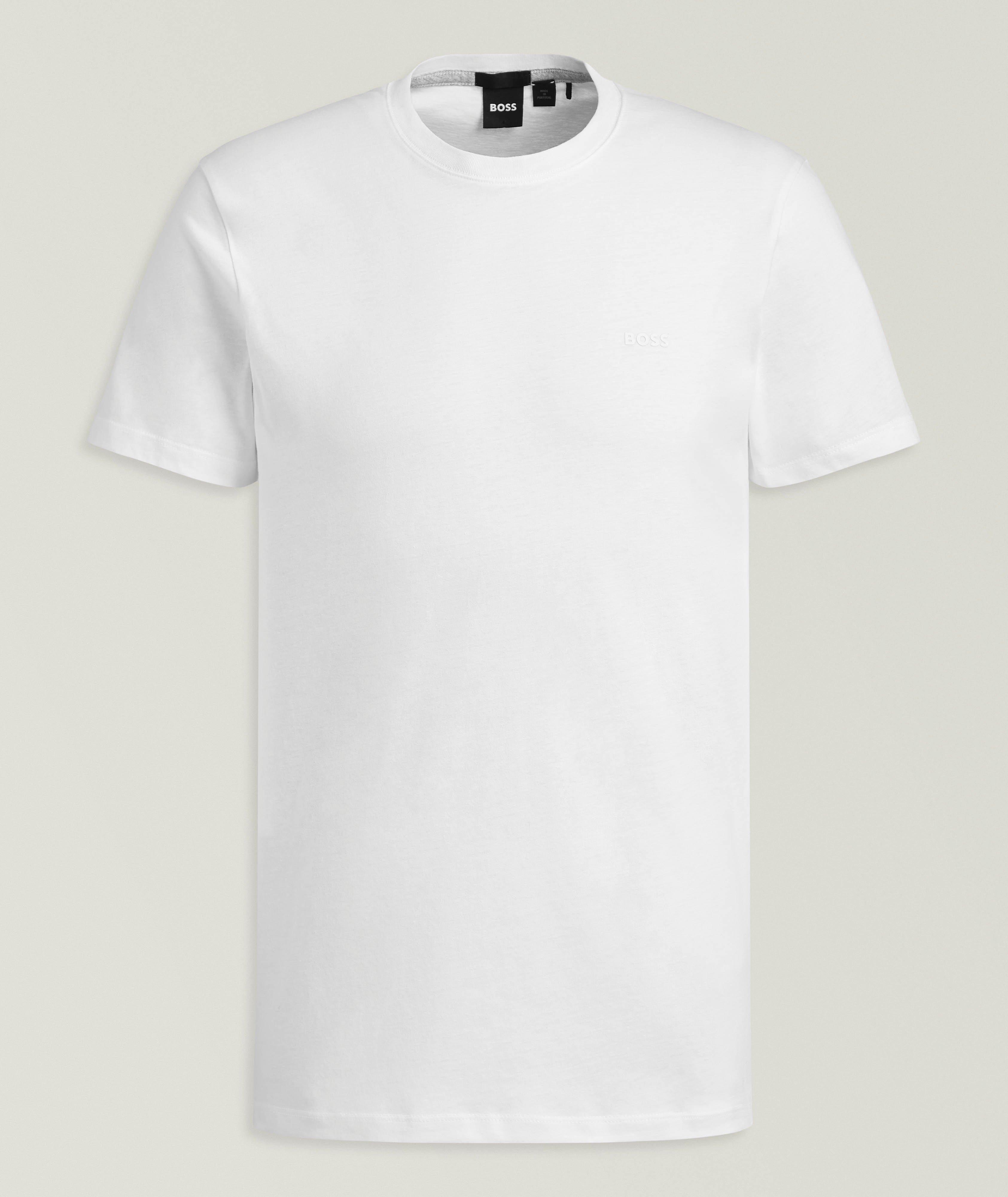 BOSS T-shirt coton jersey fluide