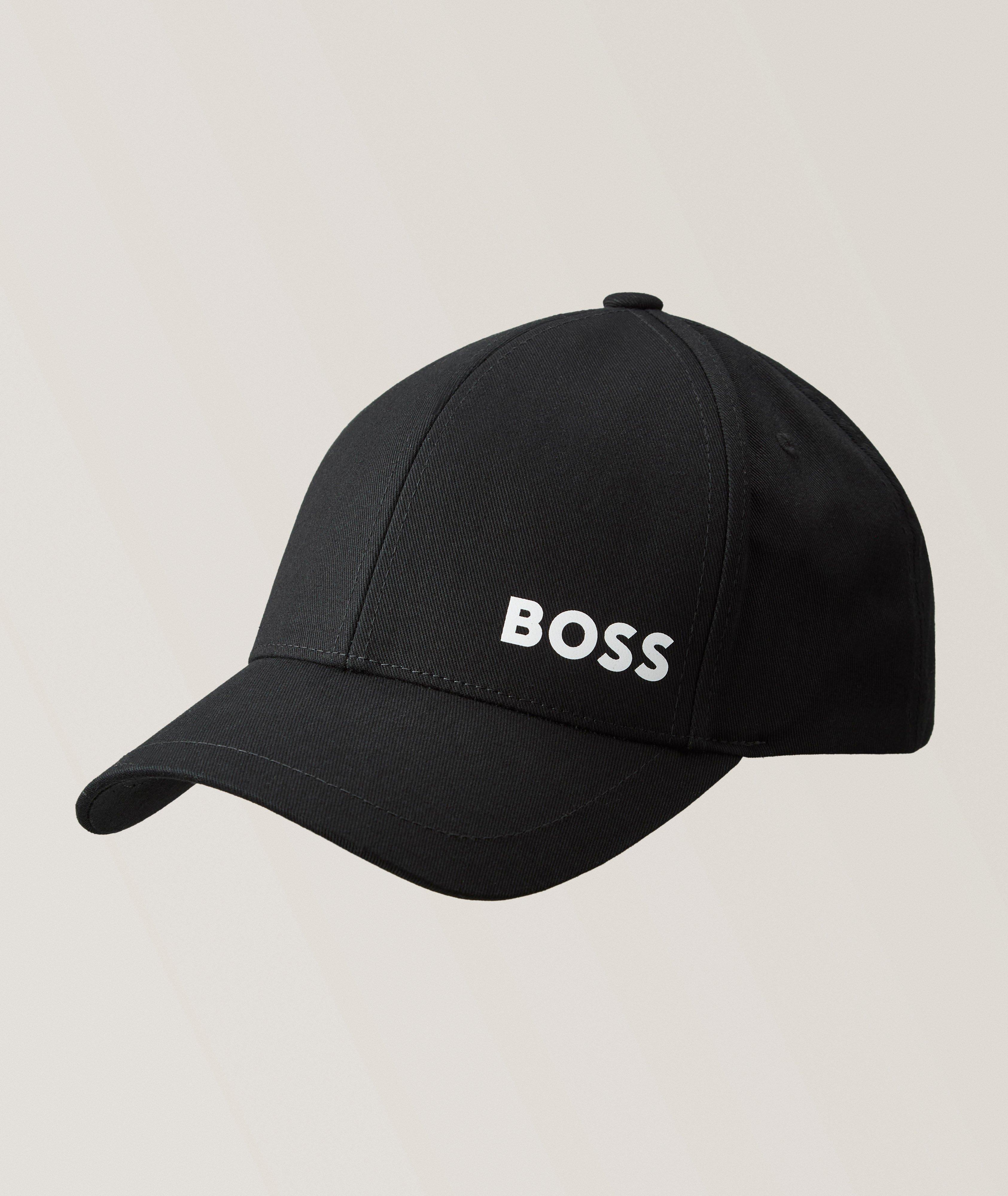BOSS Logo Cotton Twill Baseball Cap