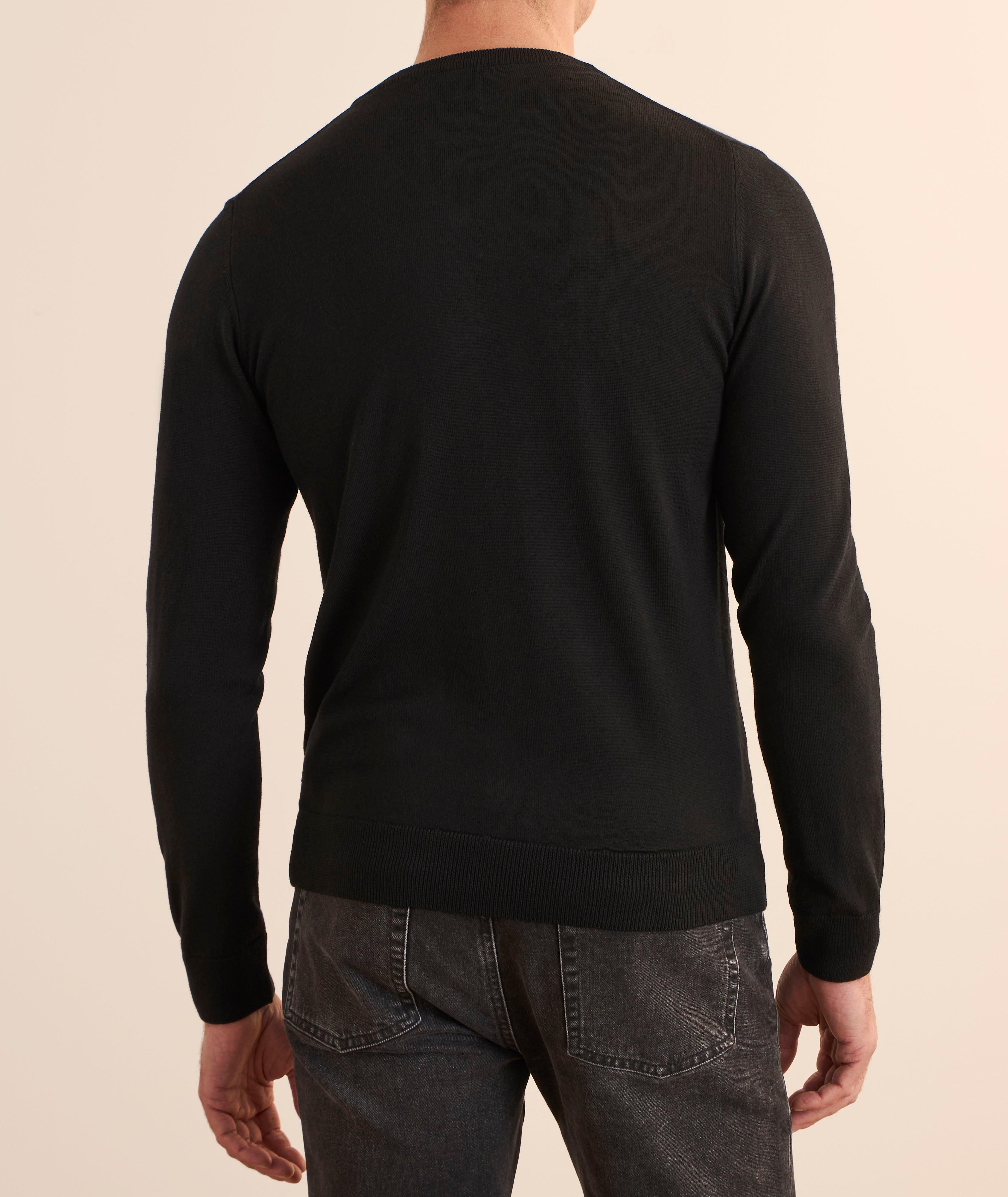 Merino Wool V-Neck Sweater image 1