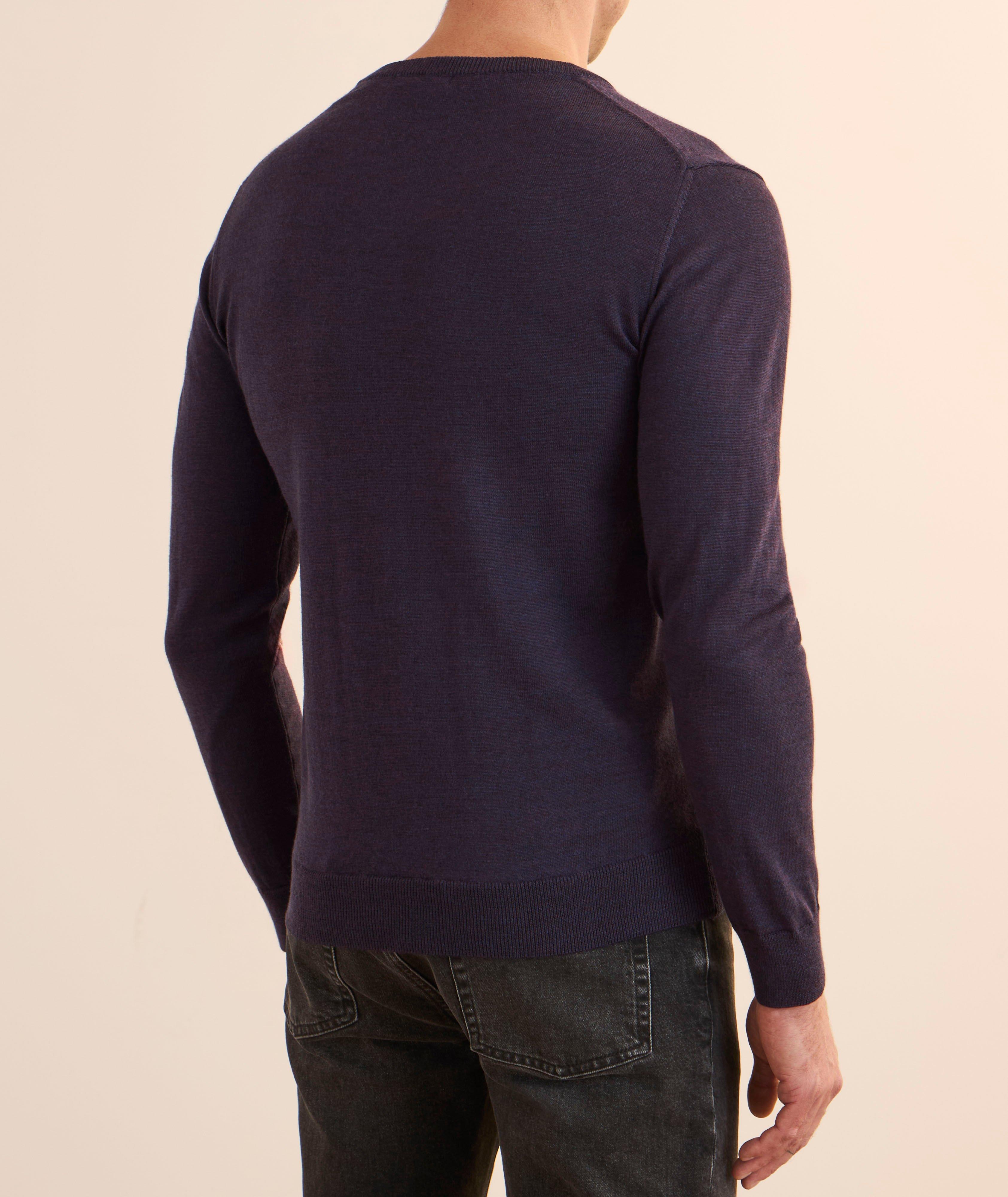 Merino Wool V-Neck Sweater image 2