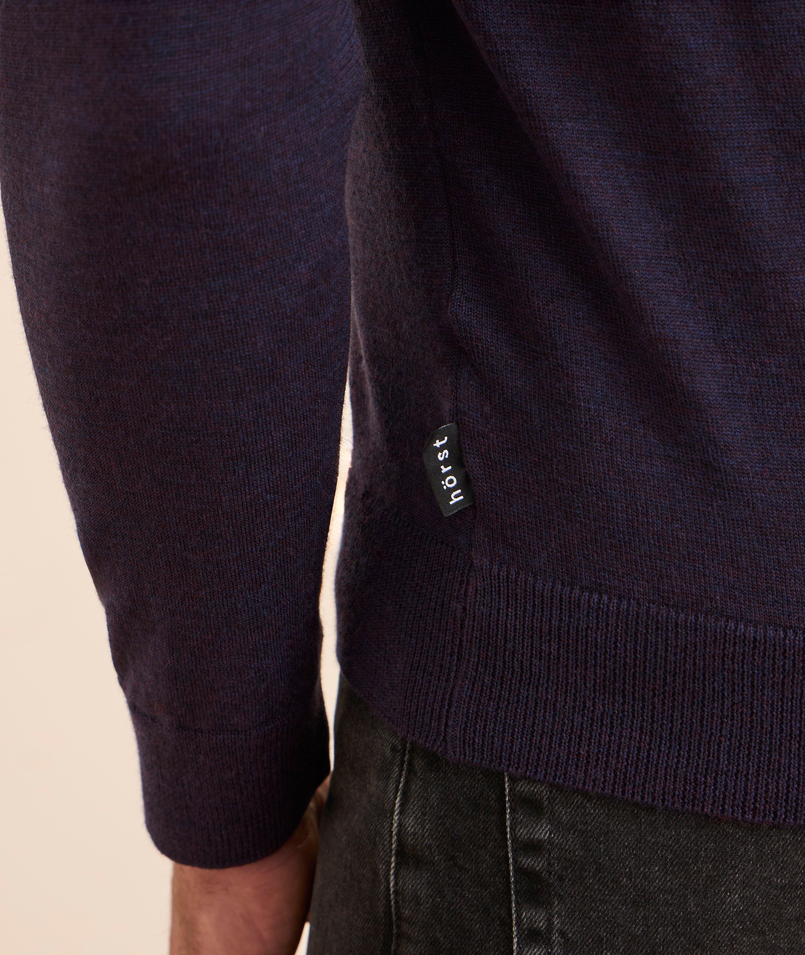 Merino Wool V-Neck Sweater image 3