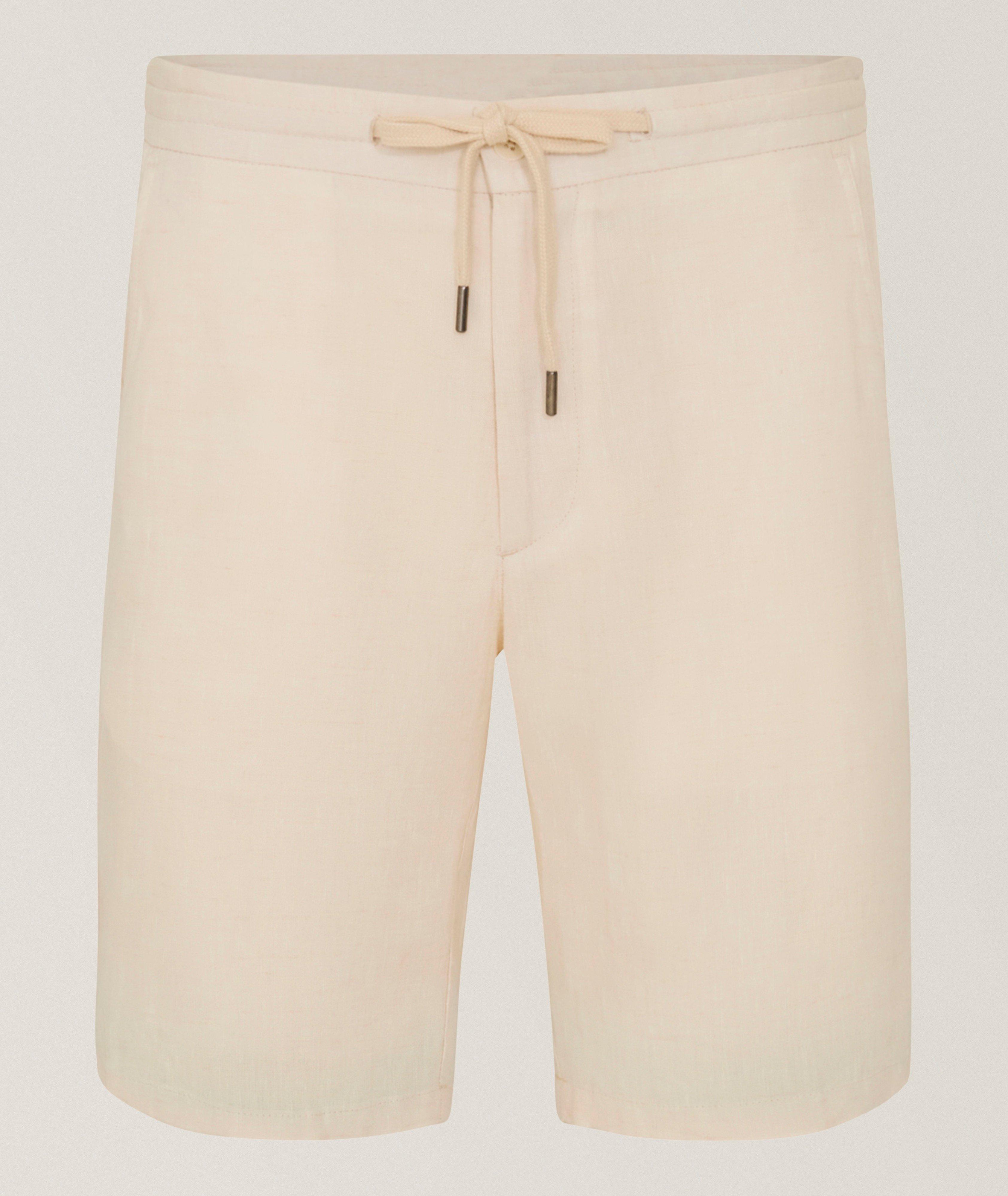 Linen Drawstring Shorts