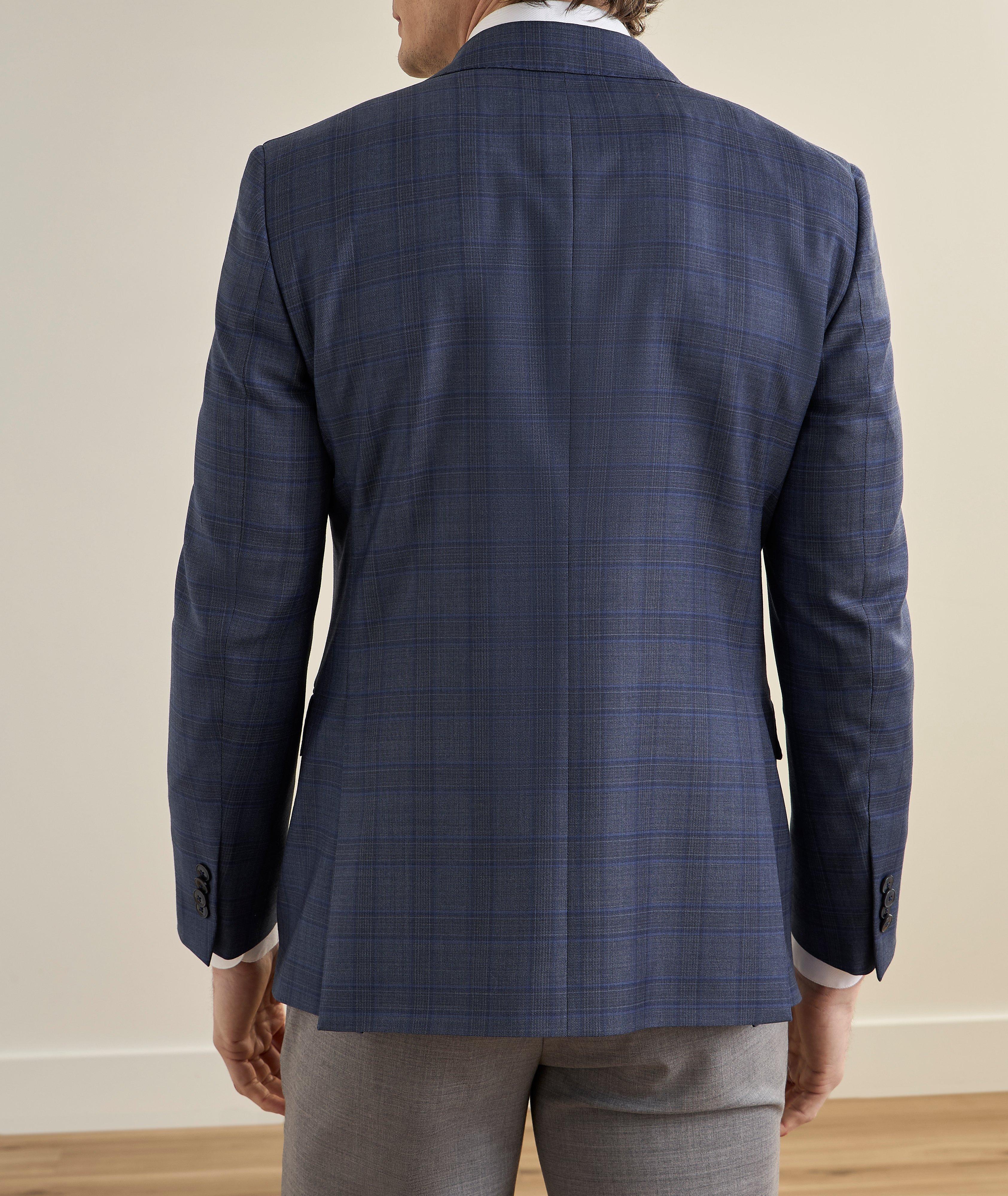 Bowie Plaid Virgin Wool Sport Jacket image 2