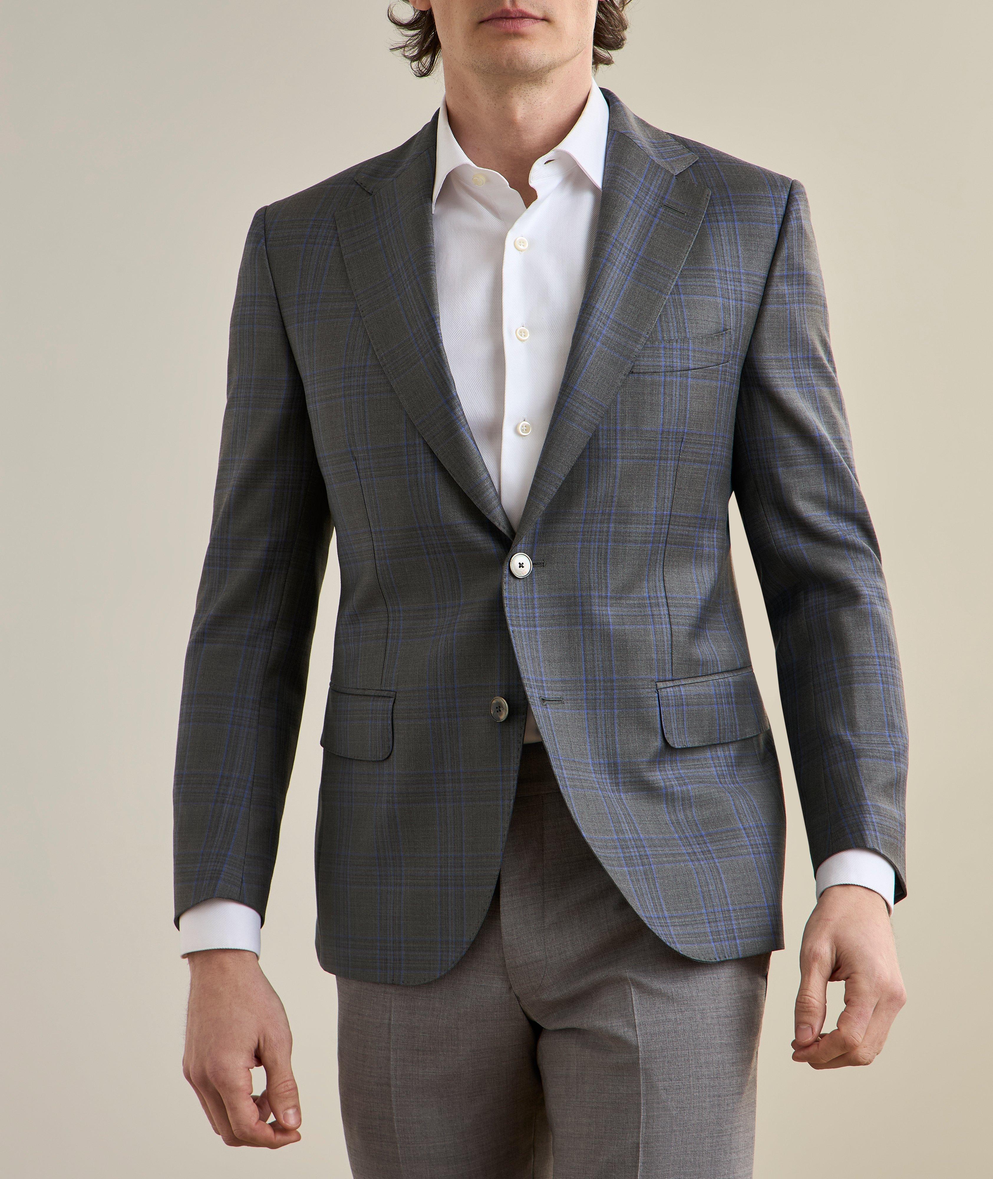 Bowie Windowpane Virgin Wool Sport Jacket image 1