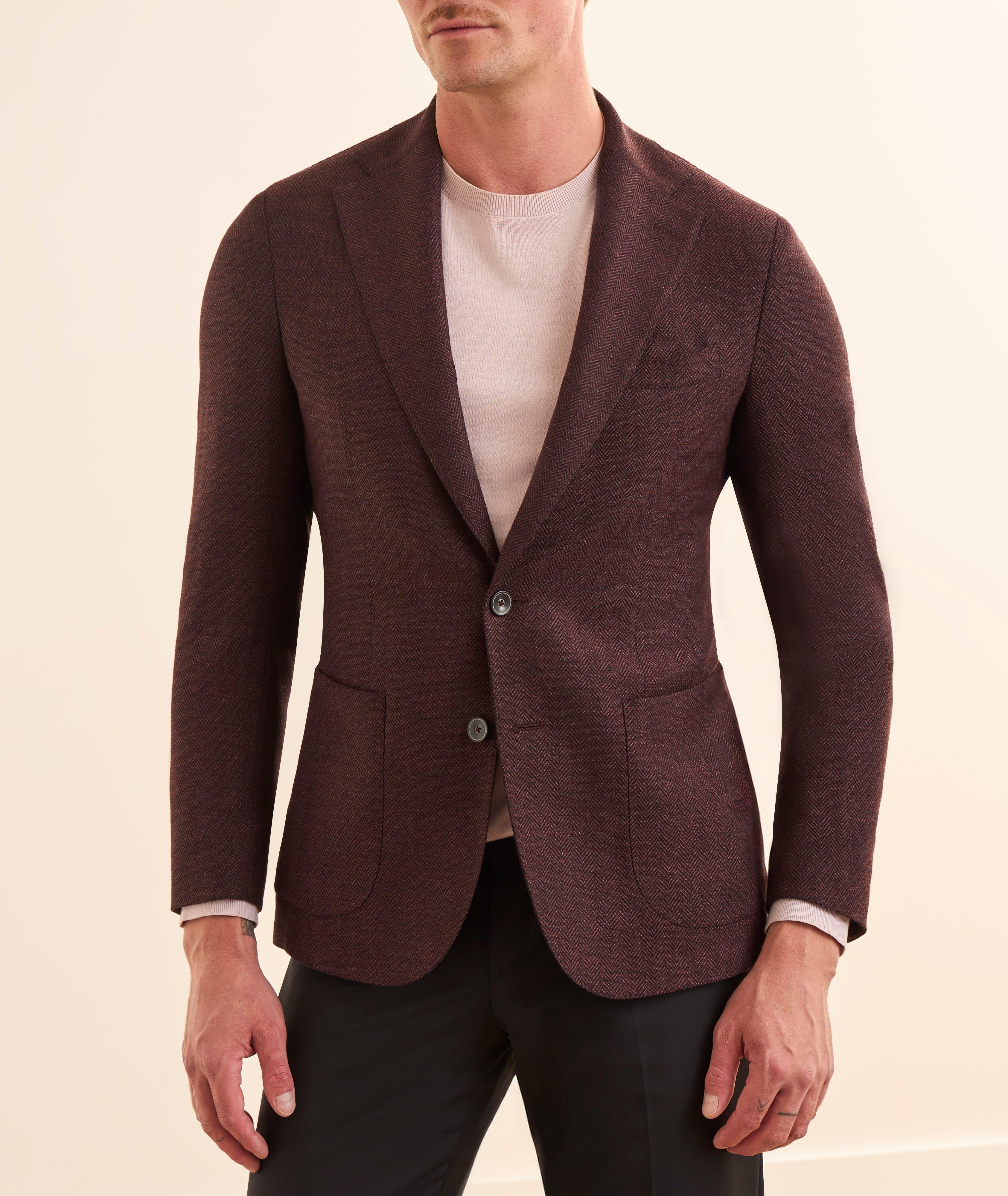Andrew Herringbone Sport Jacket image 1