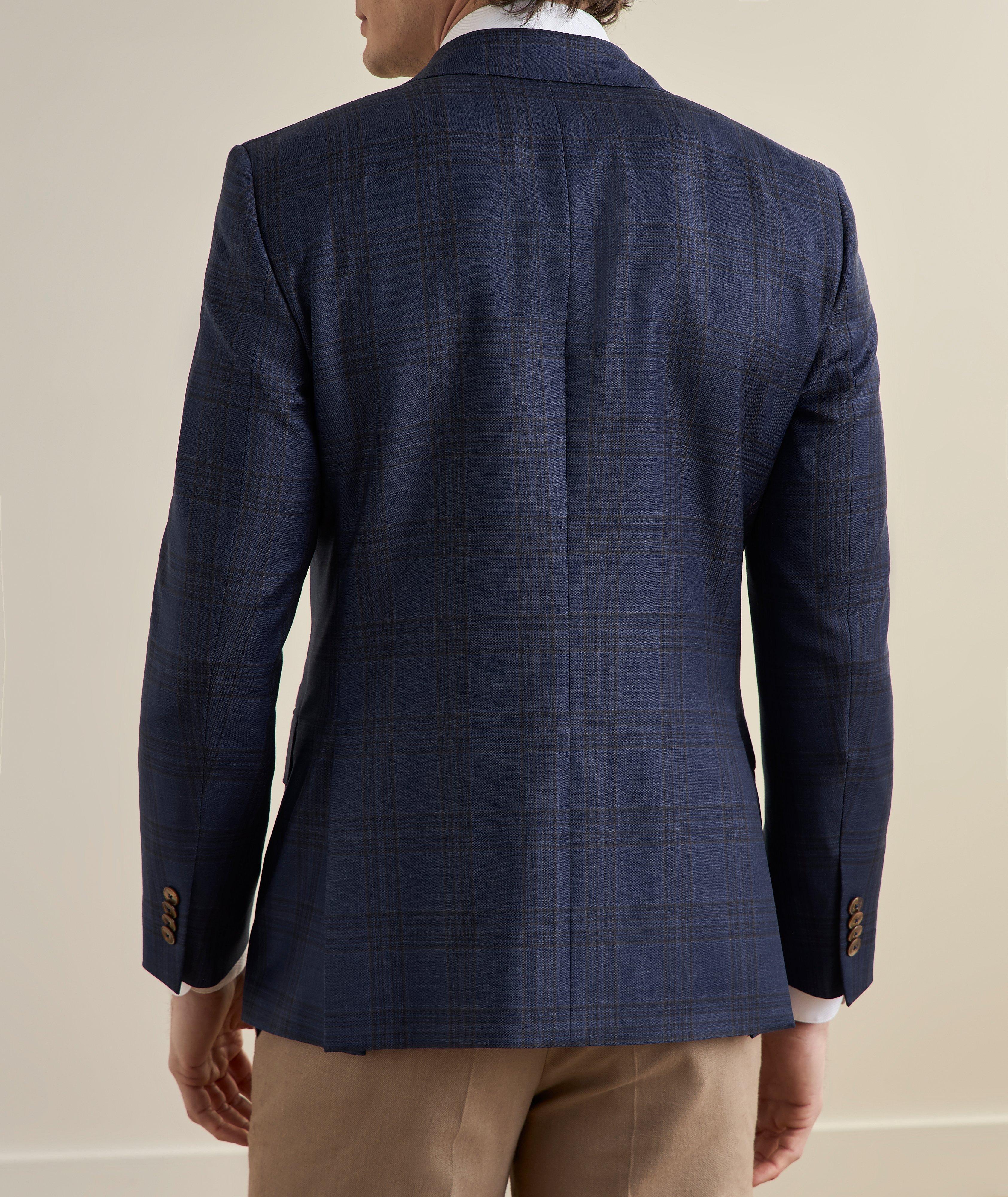 Bowie Plaid Virgin Wool Sport Jacket image 2