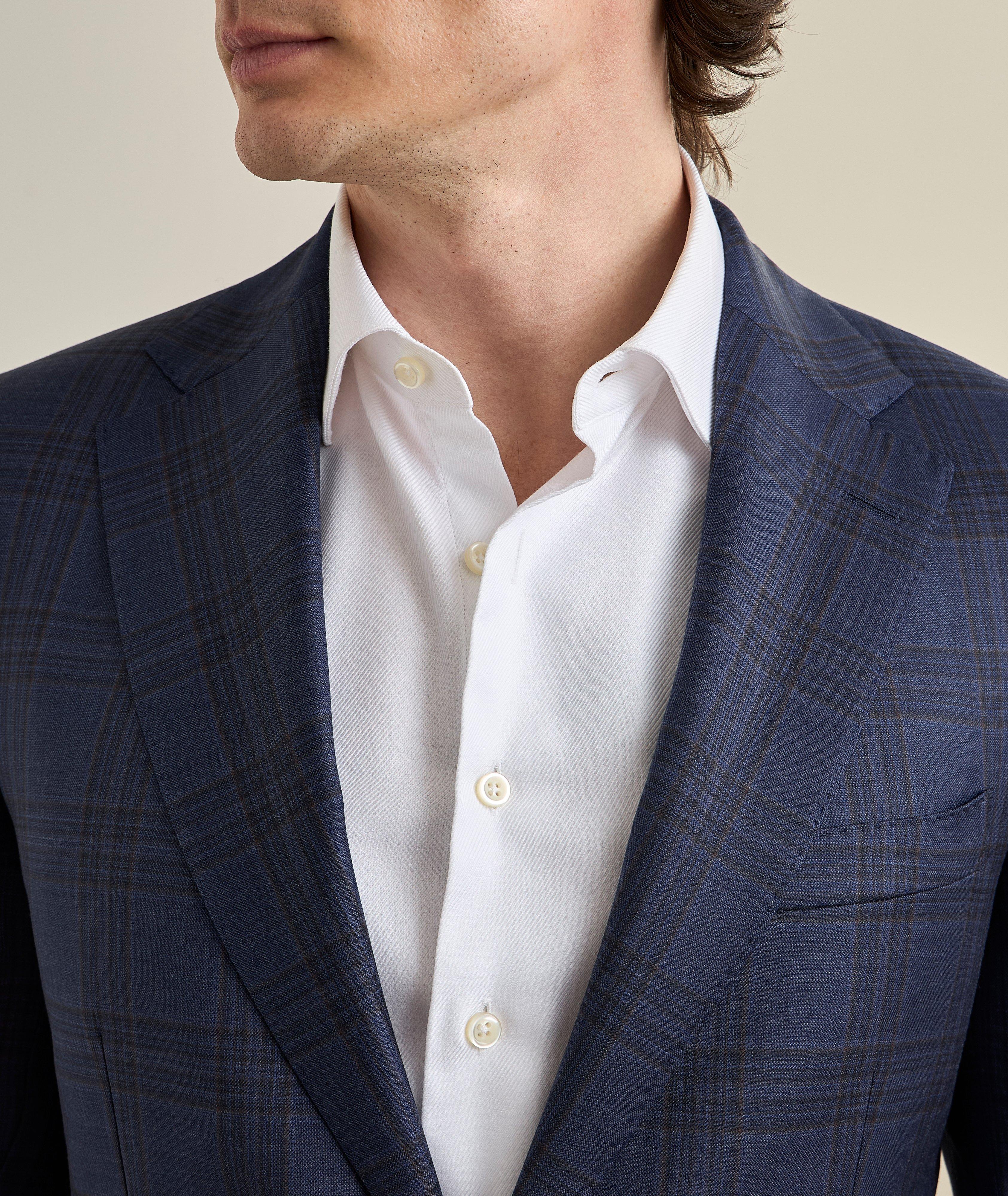 Bowie Plaid Virgin Wool Sport Jacket image 3