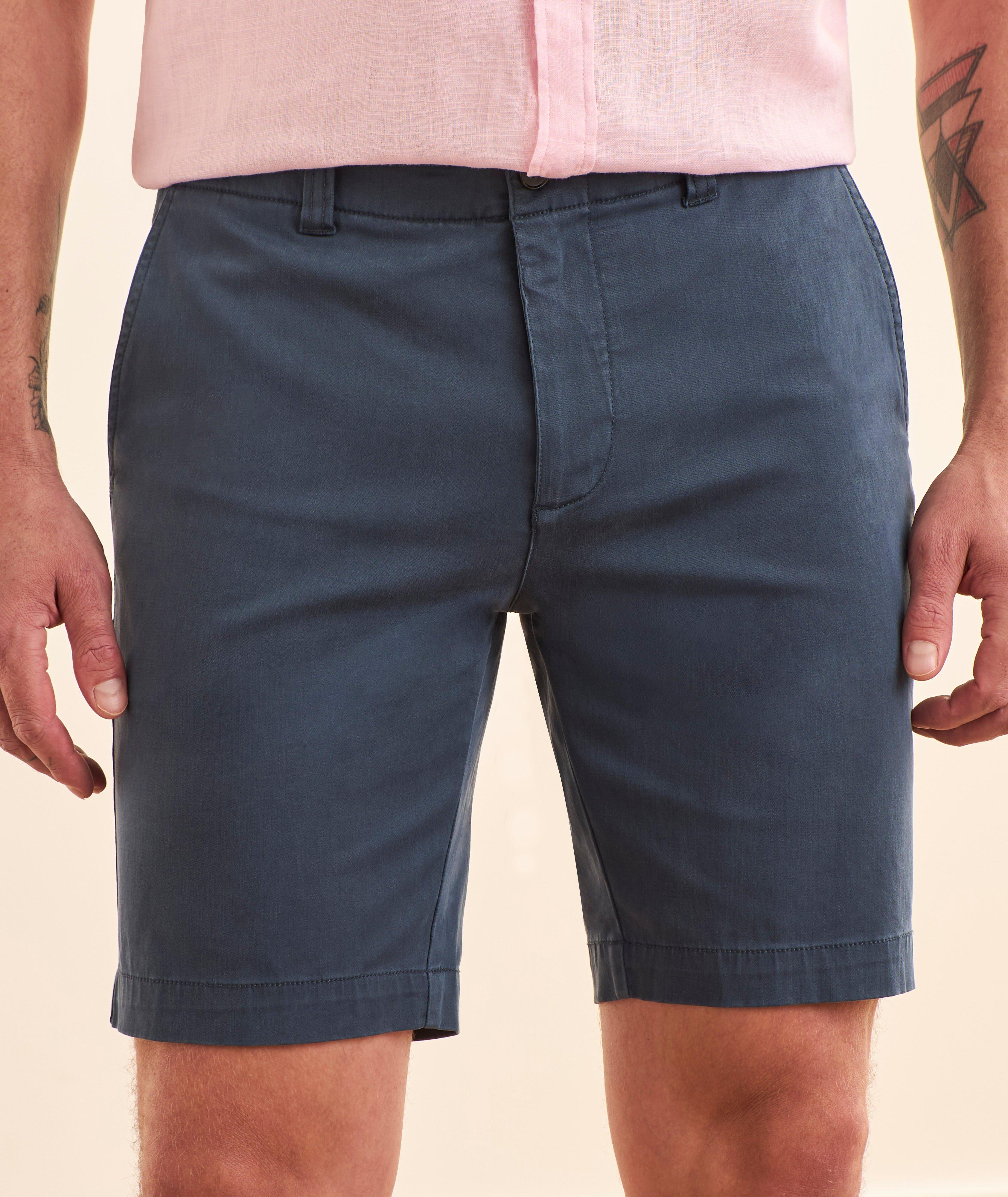 Como Cotton-Blend Chino Shorts image 1