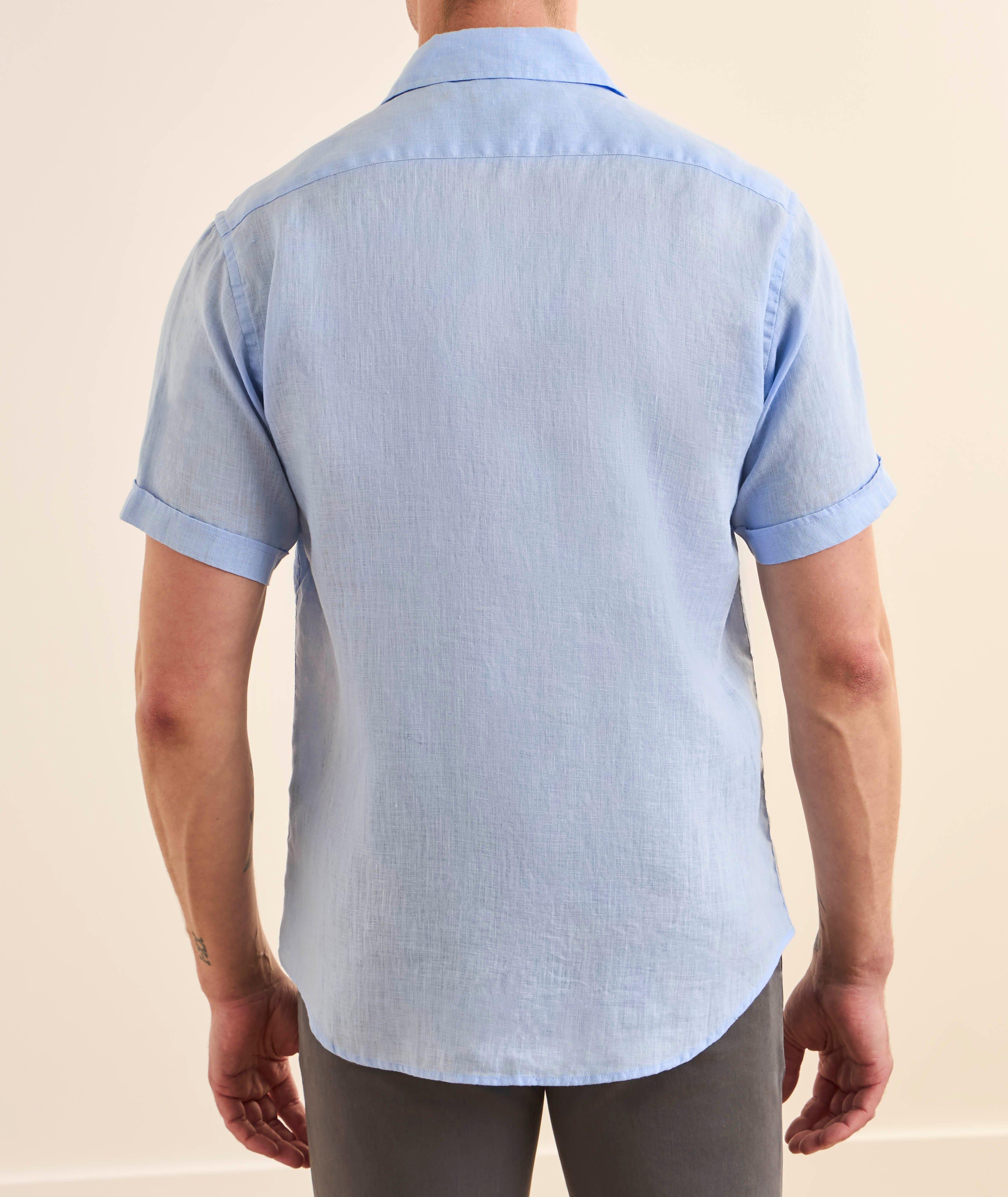 Short-Sleeve Linen Shirt  image 2