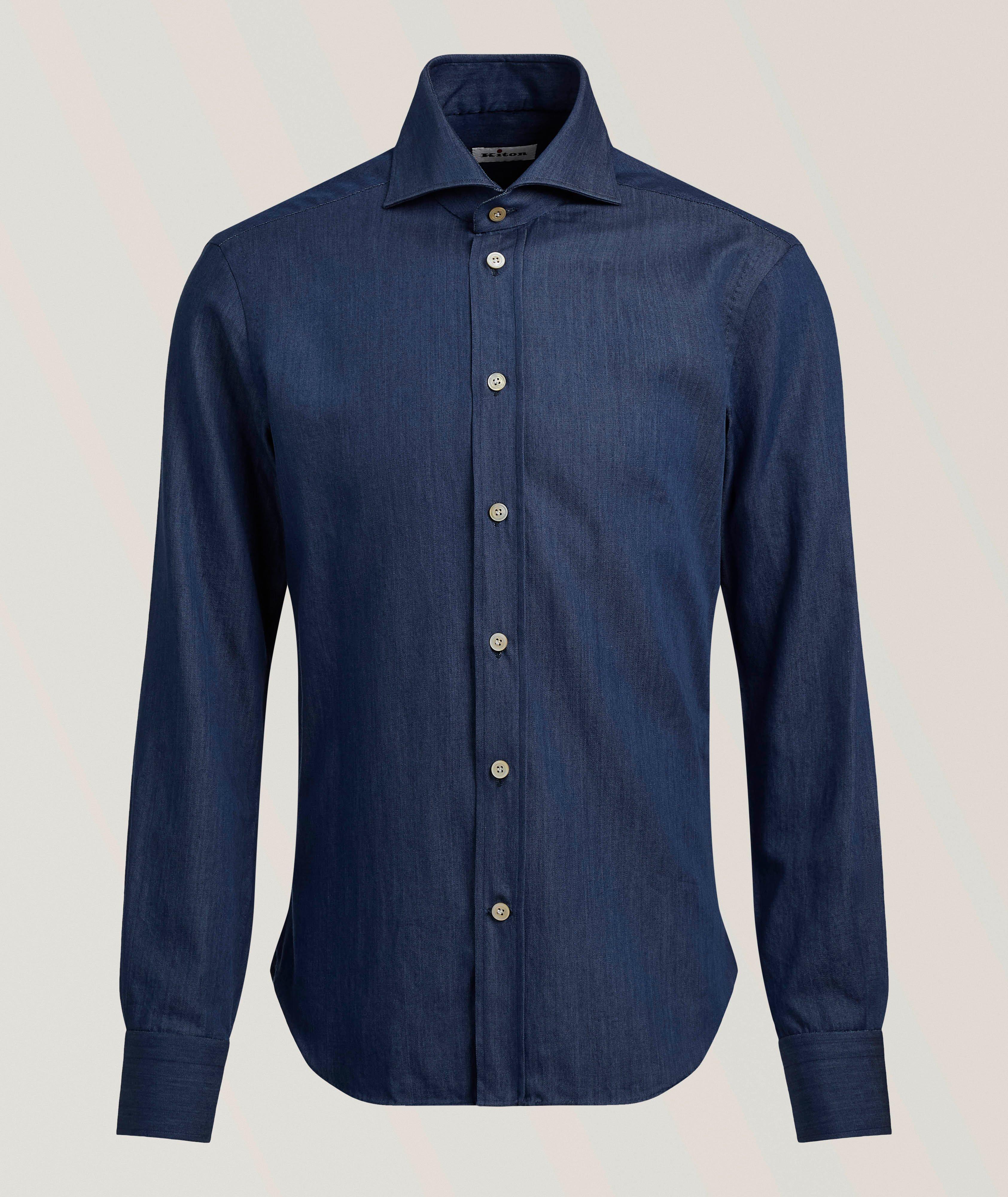 Solid Cotton Shirt