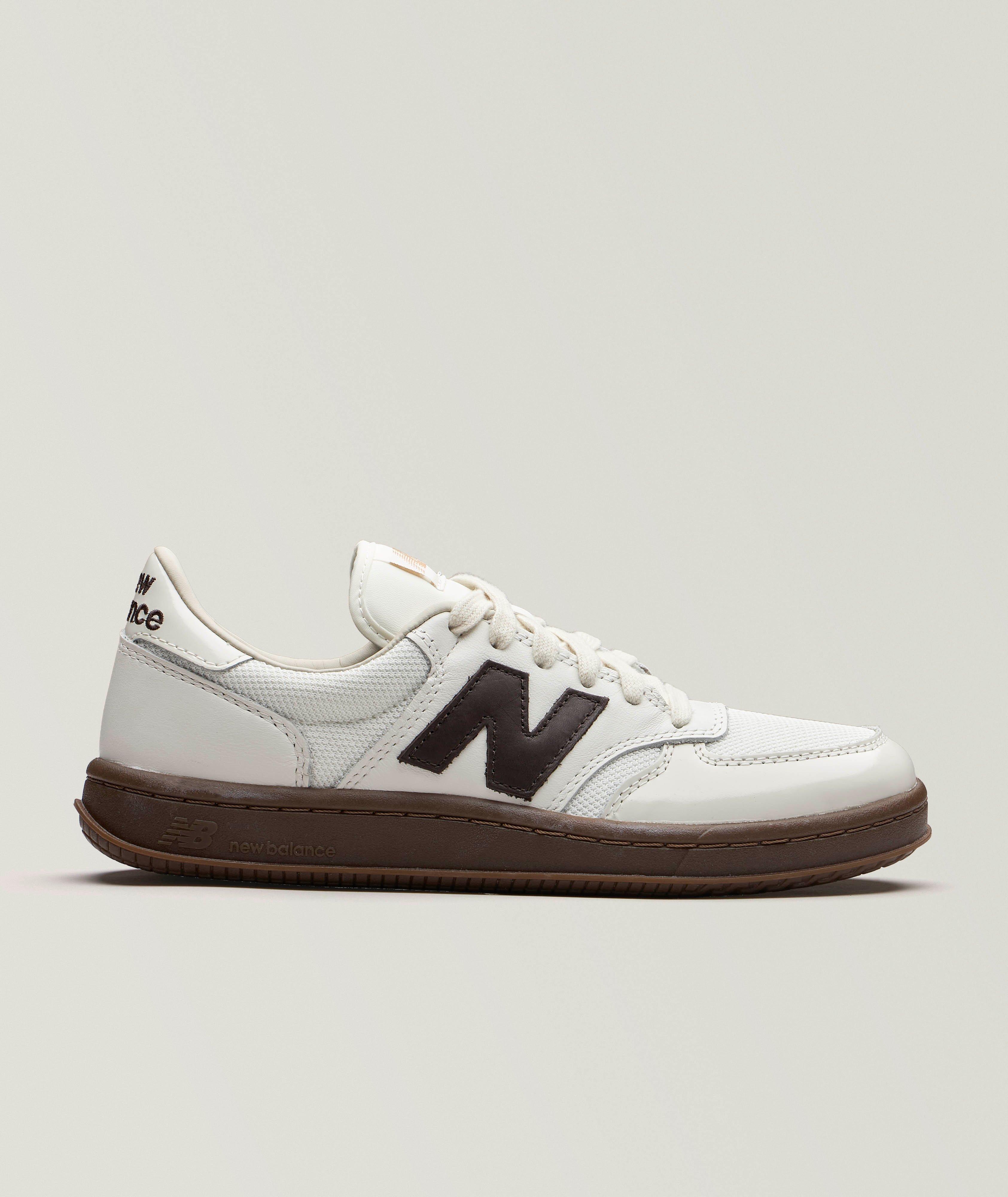 New Balance Chaussures Sport En Cuir T500 En Blanc | Taille Homme 8.5
