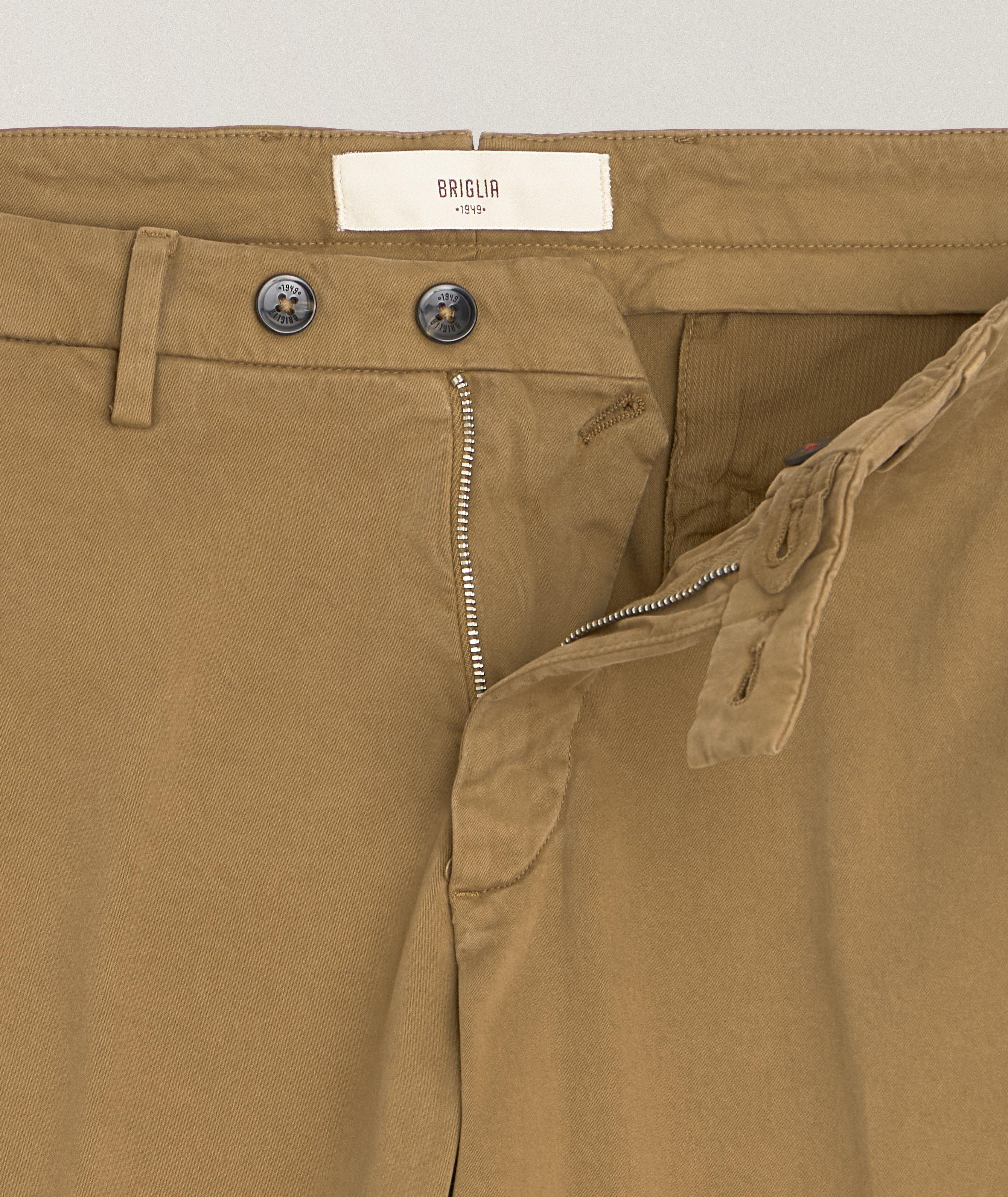 Chino en jersey de coton extensible image 1