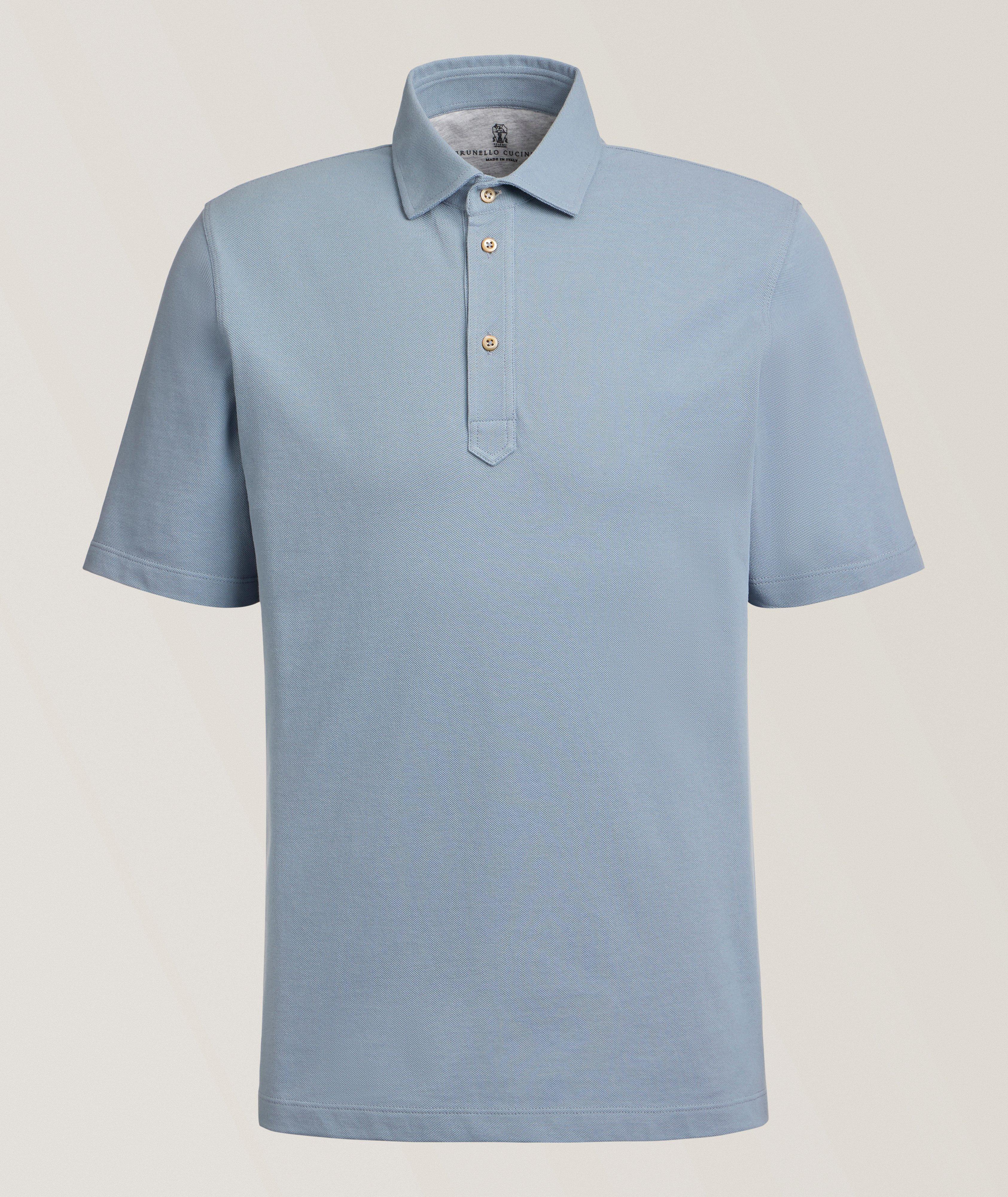Cotton Piqué Polo Shirt image 0