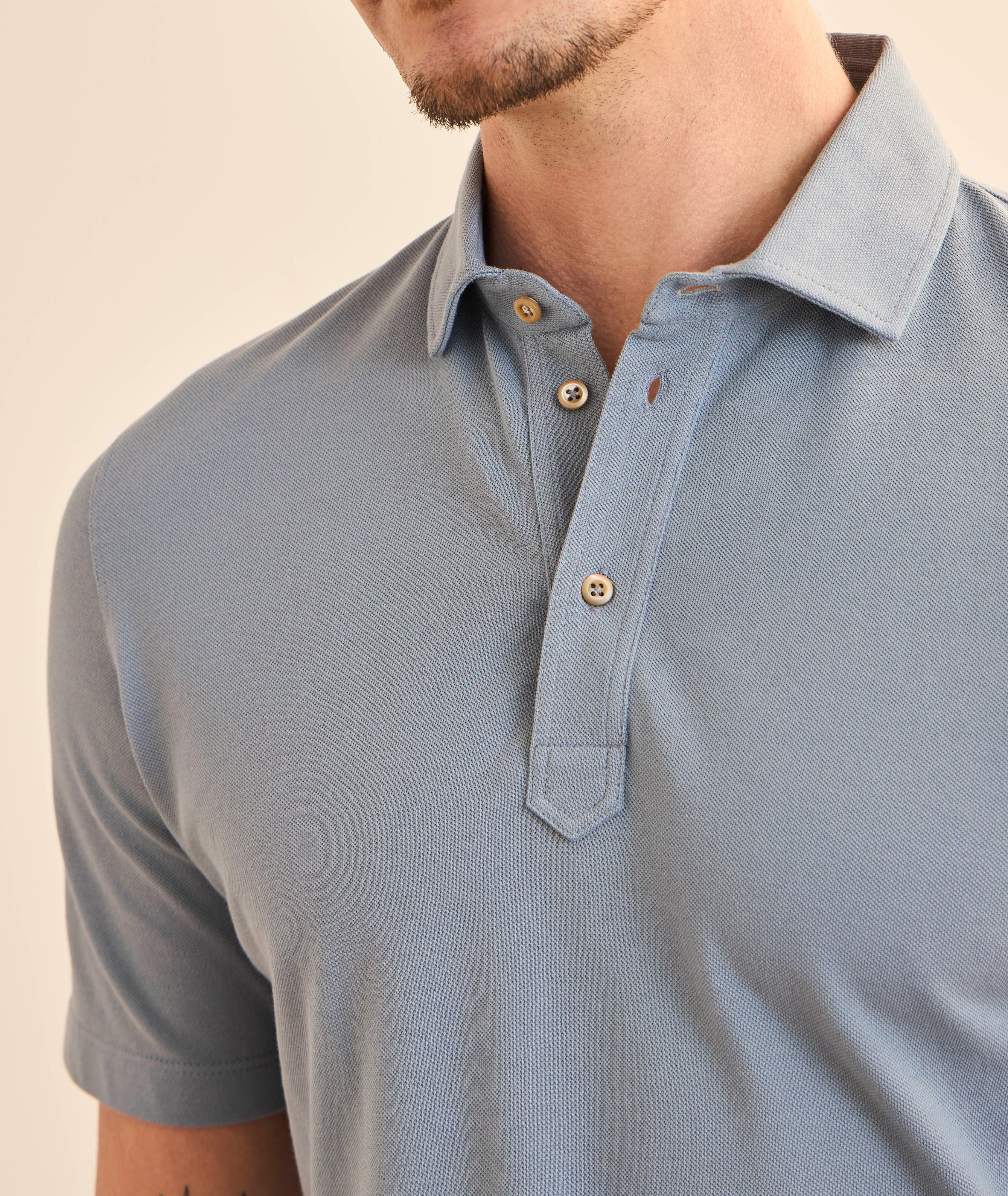 Cotton Piqué Polo Shirt image 3