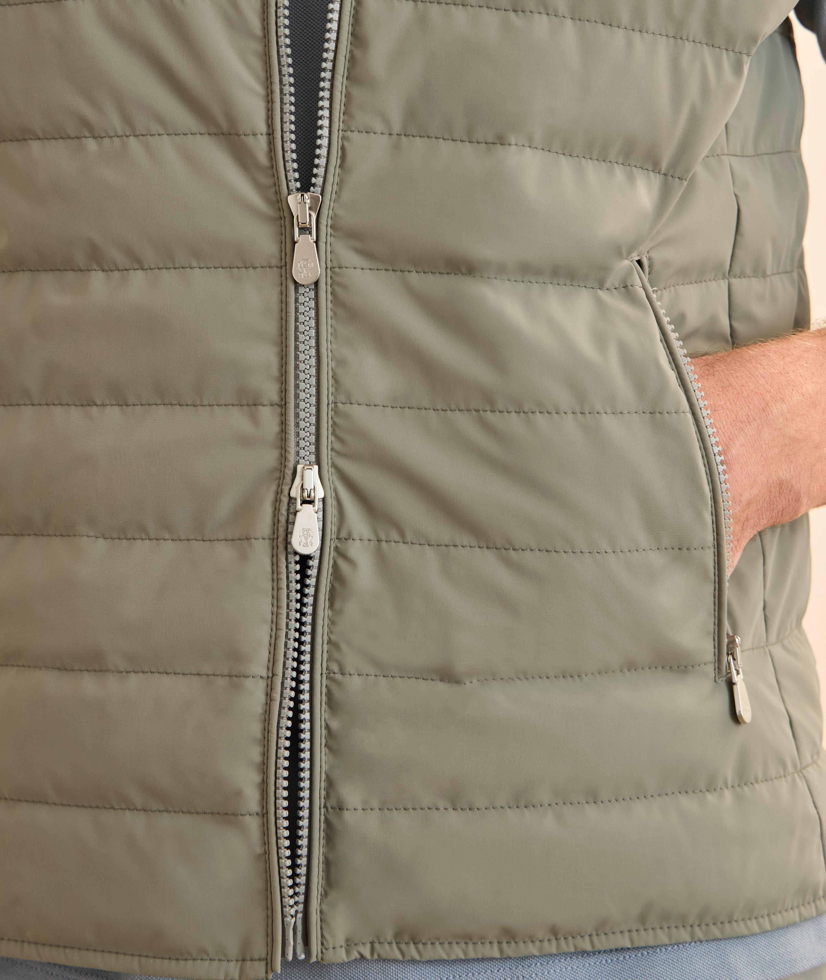 Gilet matelassé duvet extensible image 3