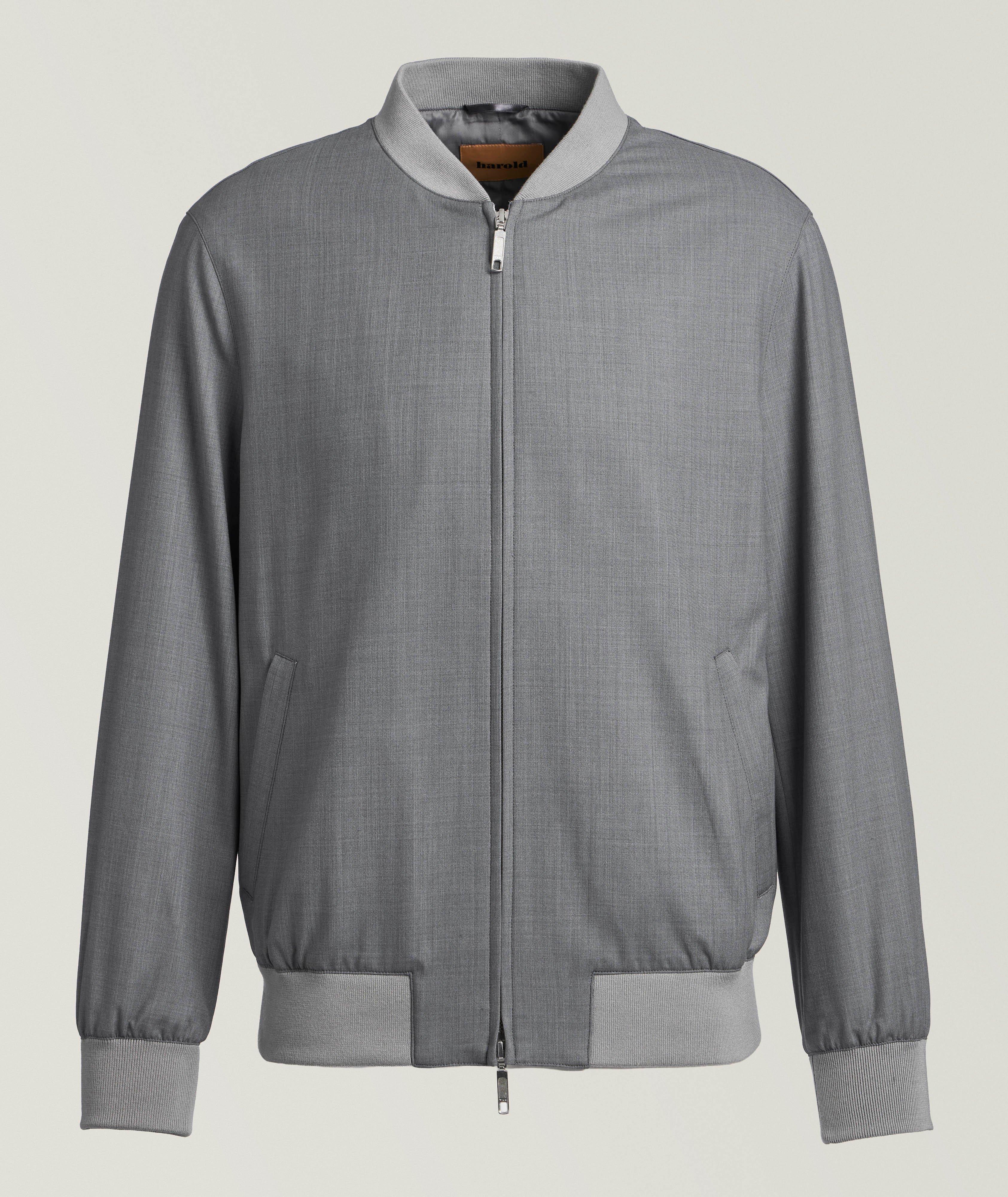 Wool Performance Bomber