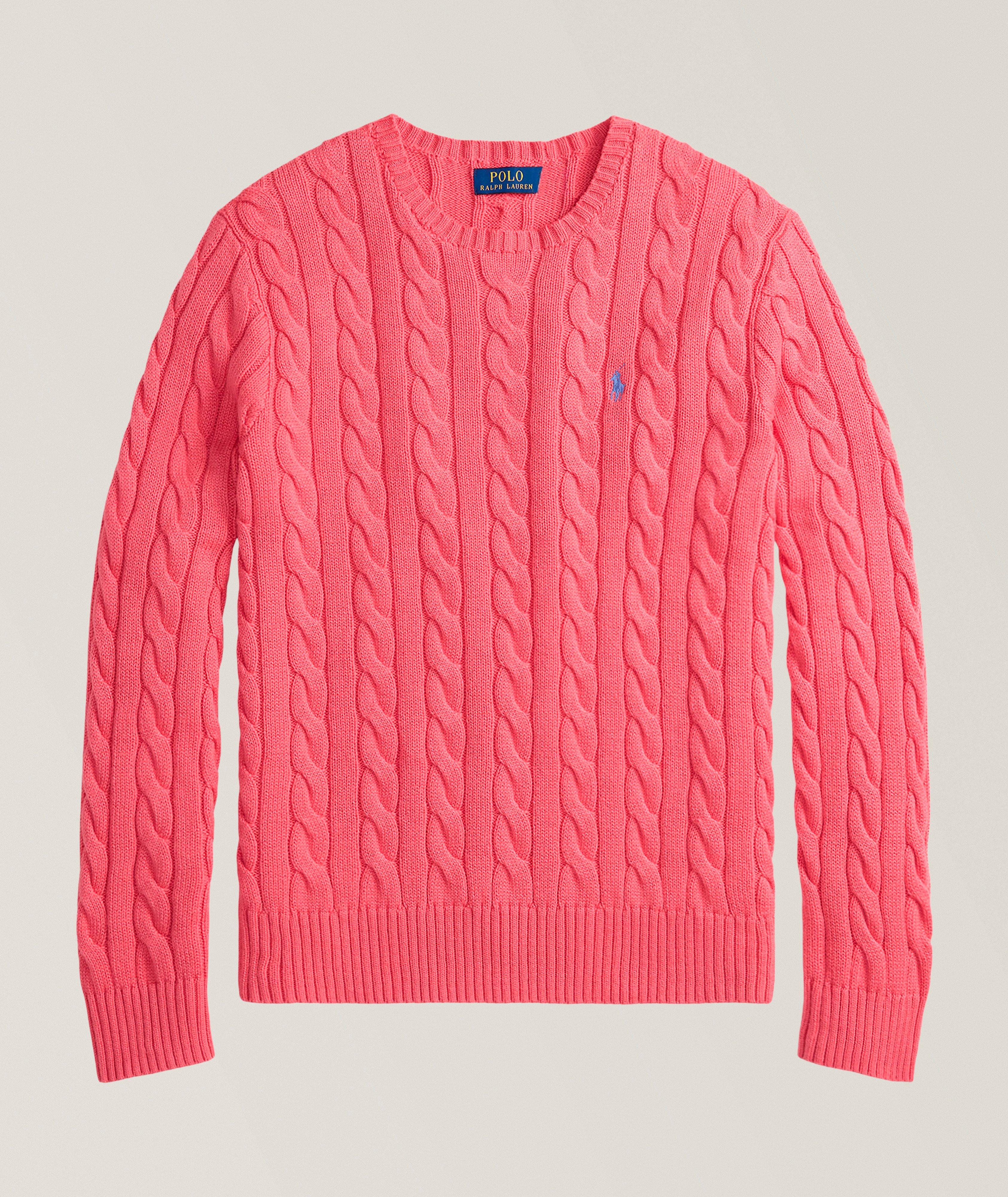 Cable Knit Cotton Sweater