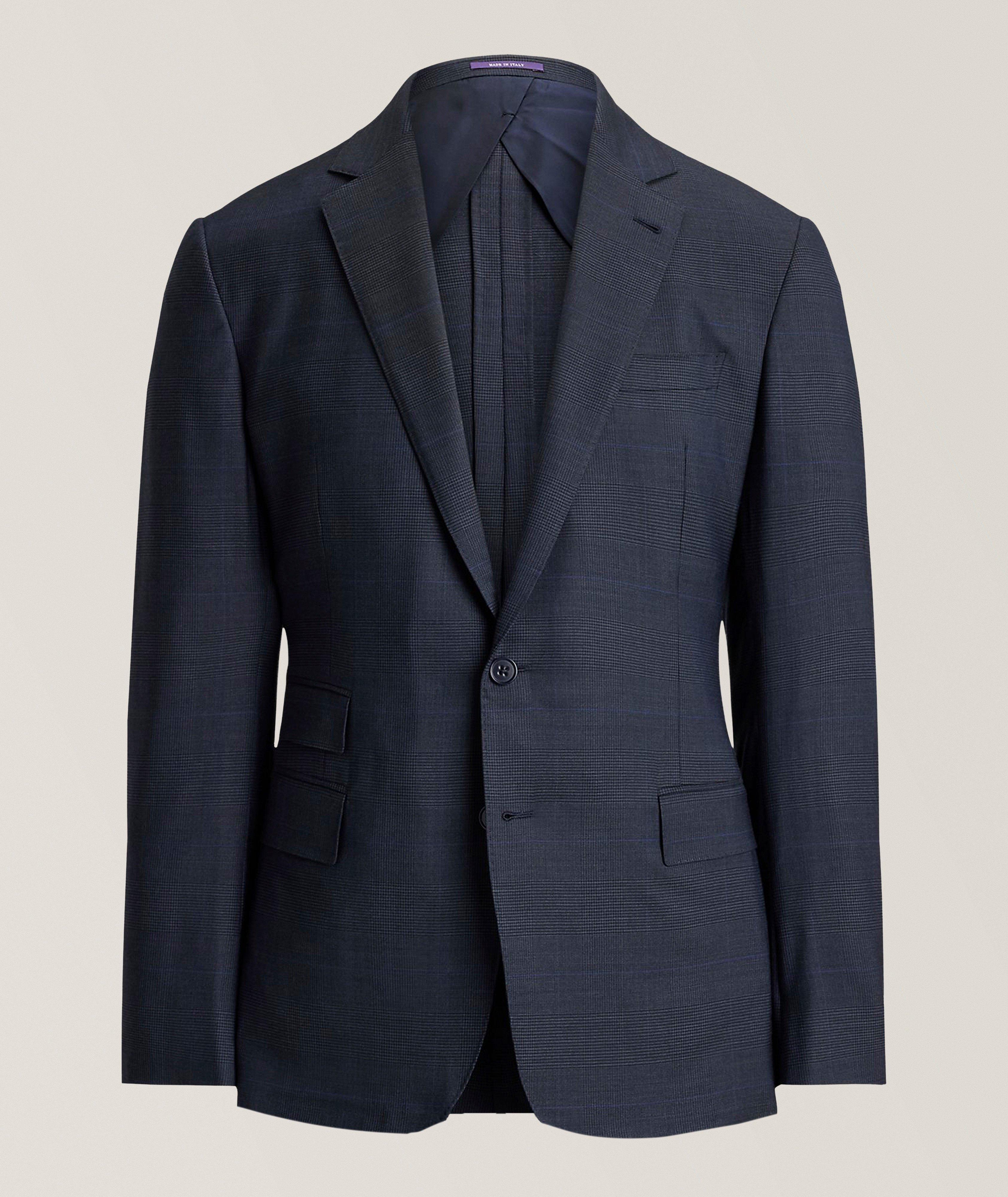 Kent Glen Plaid Wool Suit