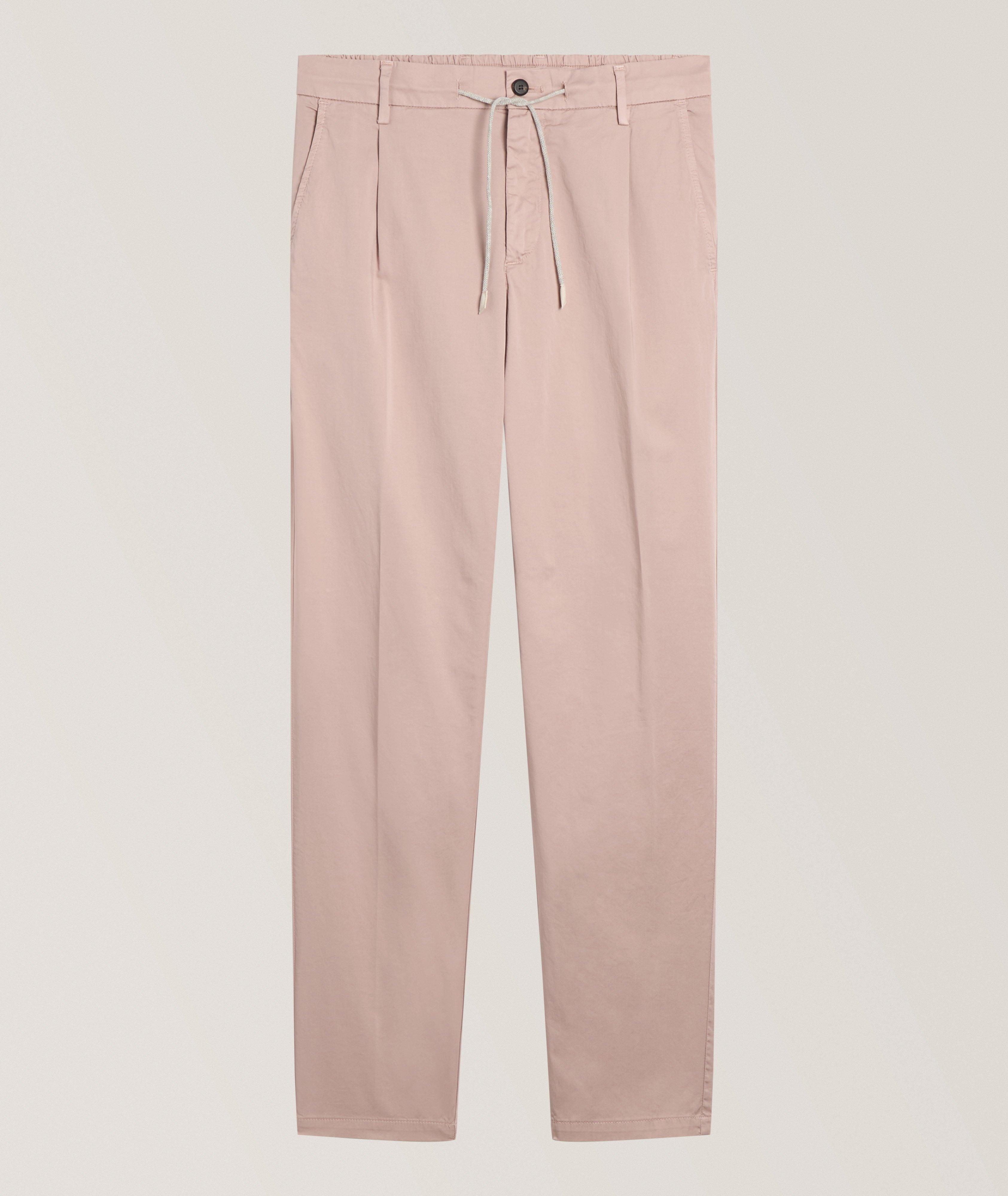 Eleventy Joggers plissés coton extensible