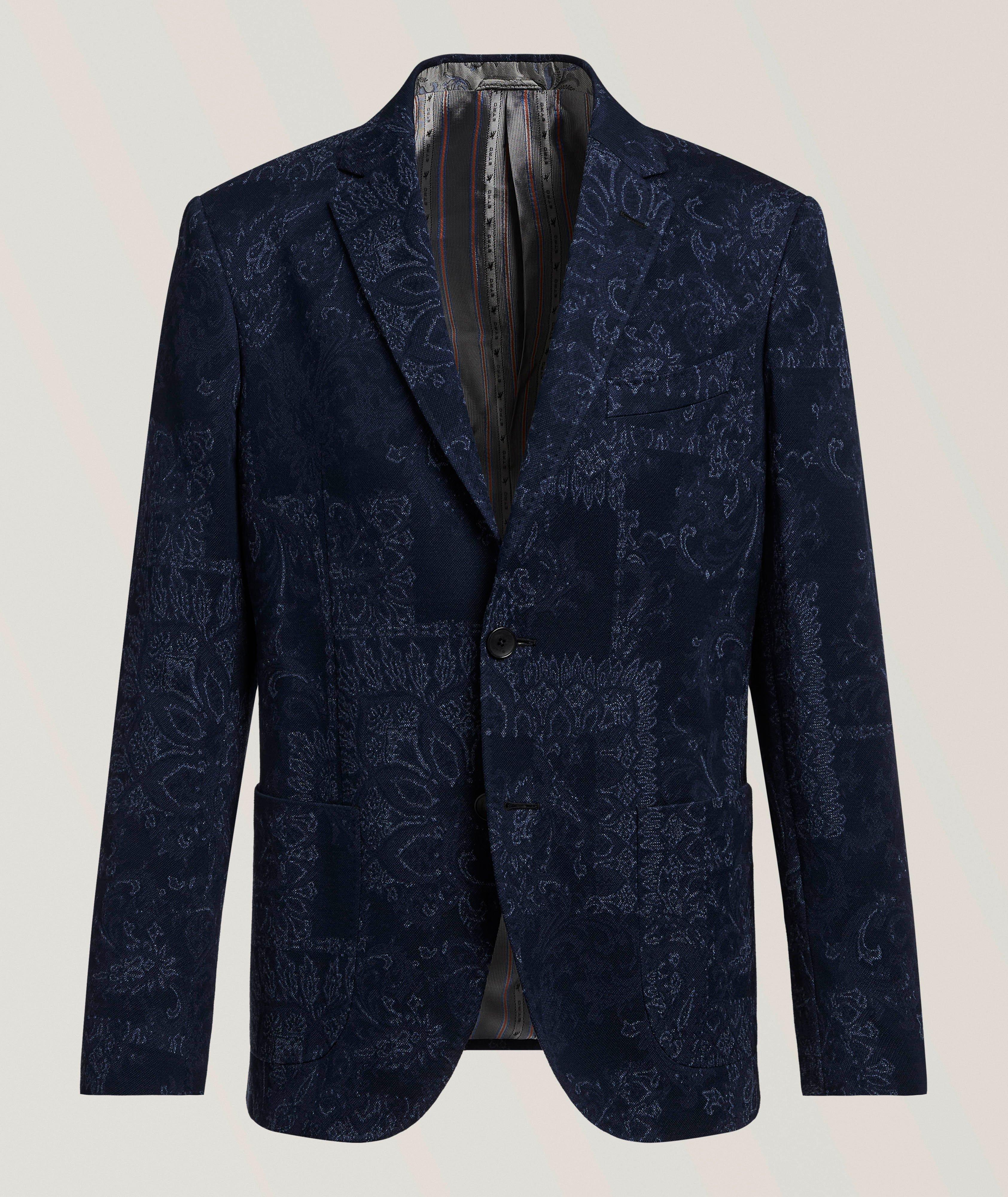 Patchwork Cotton Sport Jacket