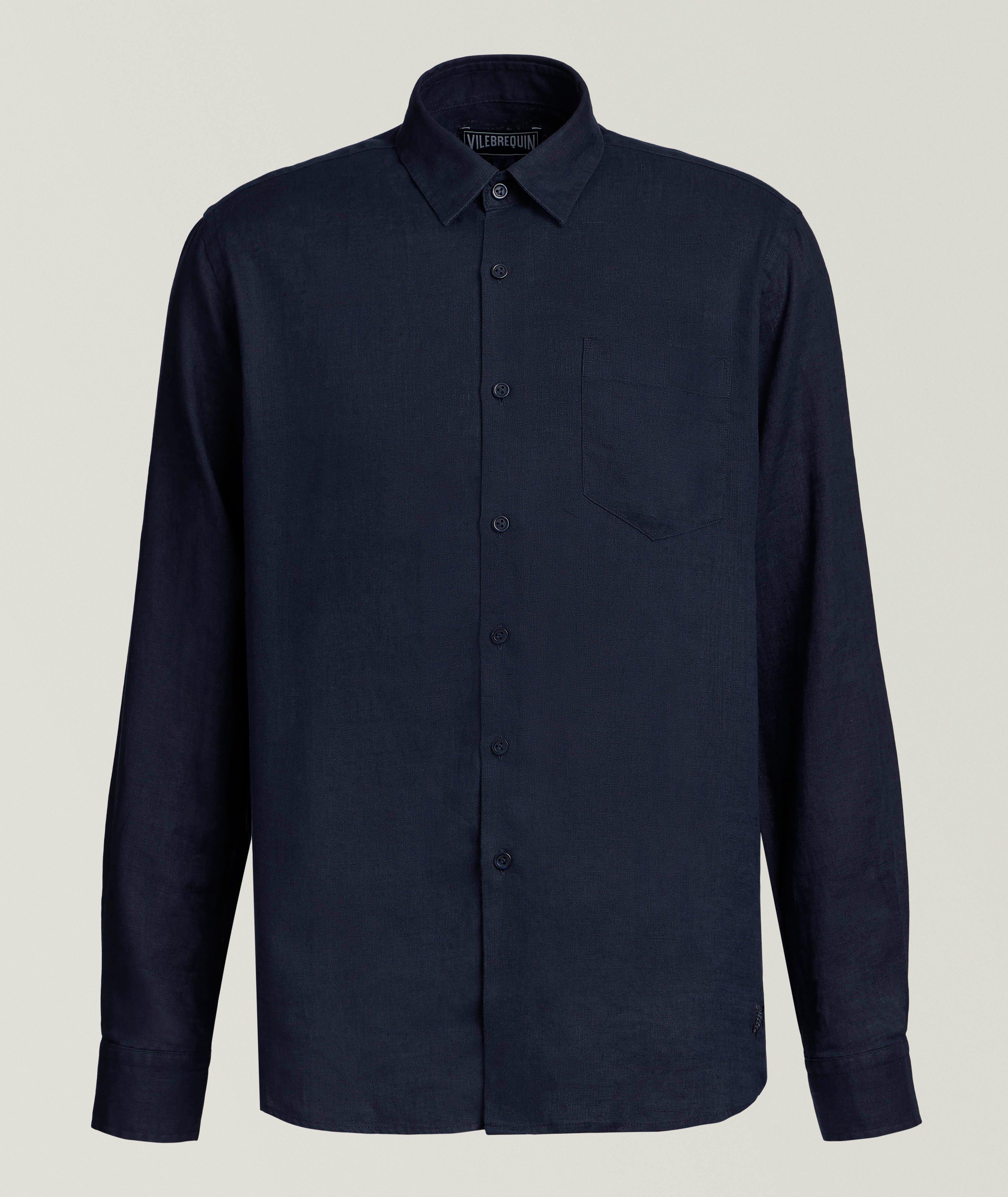 Solid Linen Shirt