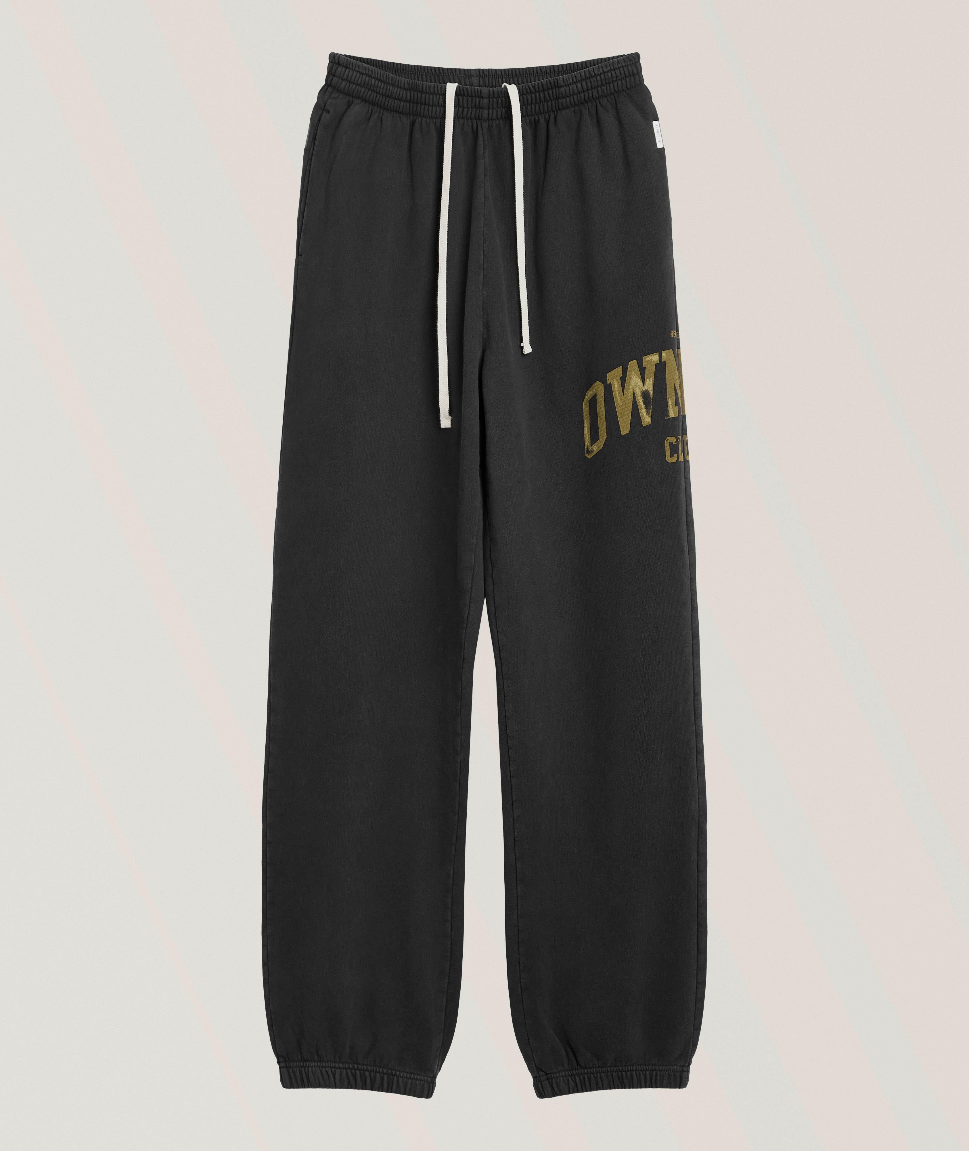 Represent Pantalon De Survêtement Jambe-Large Owners' Club En Noir | Taille Homme TG