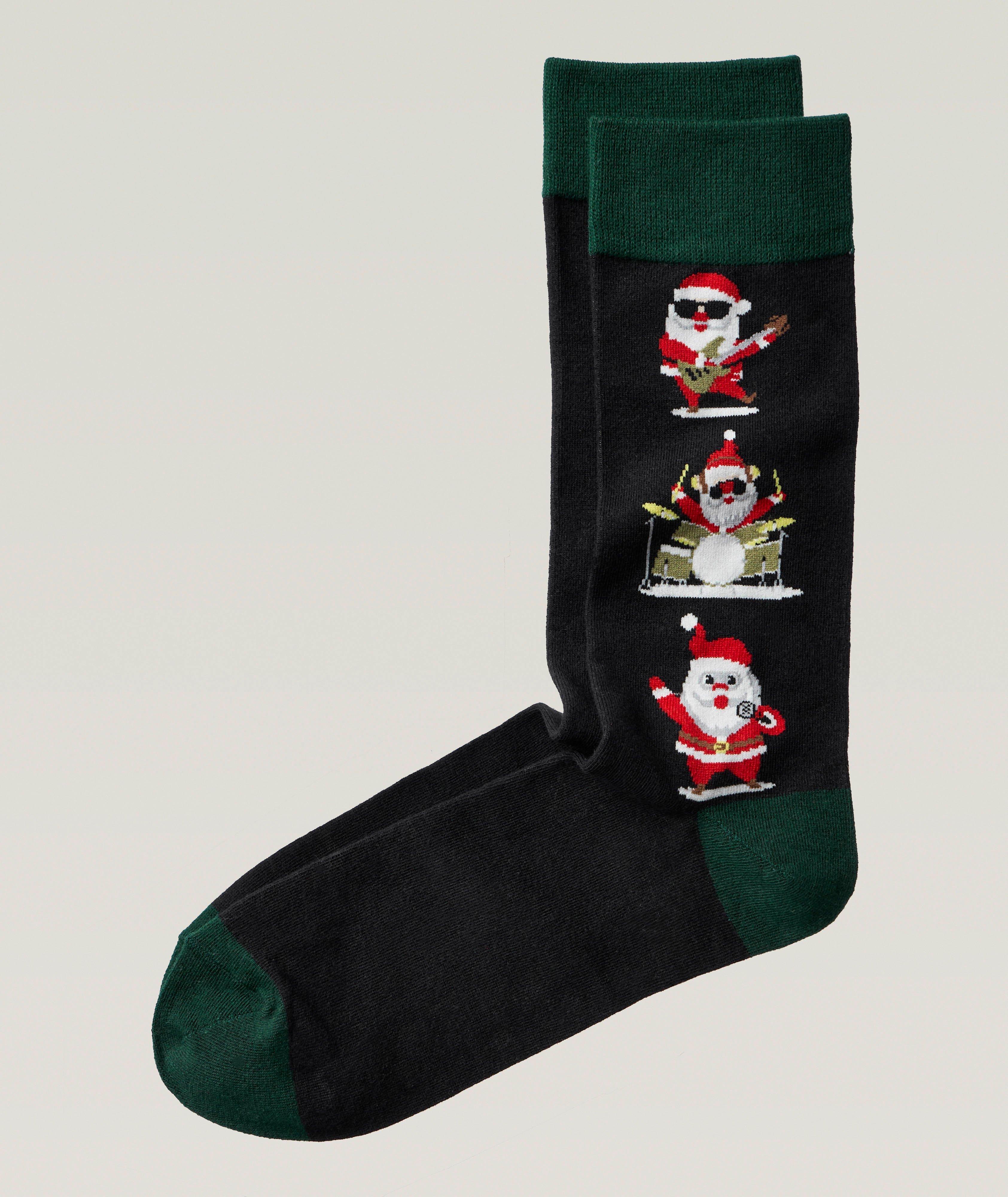 Chaussettes Père Noël musical image 0