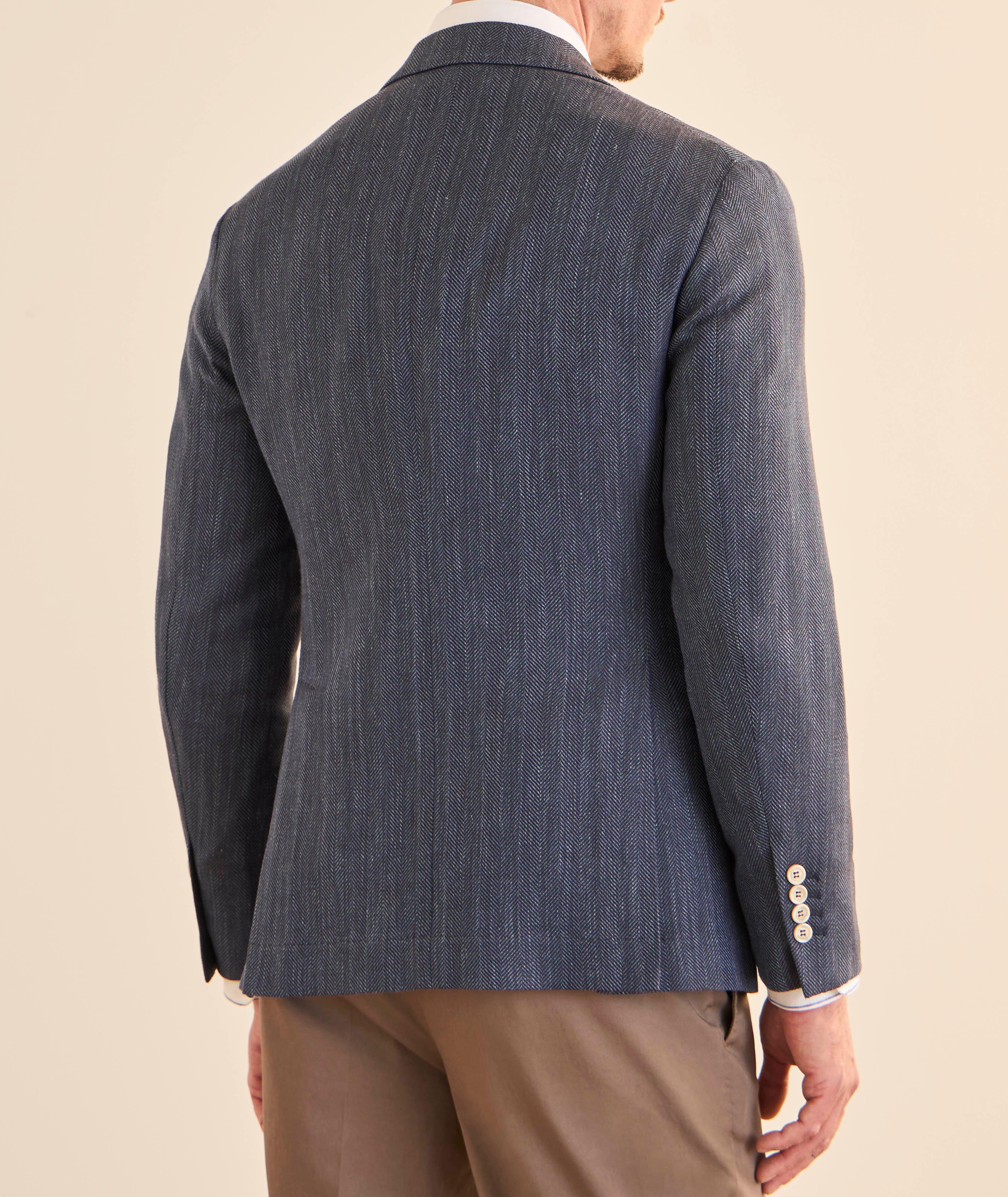 Herringbone Wool-Blend Sport Jacket image 2