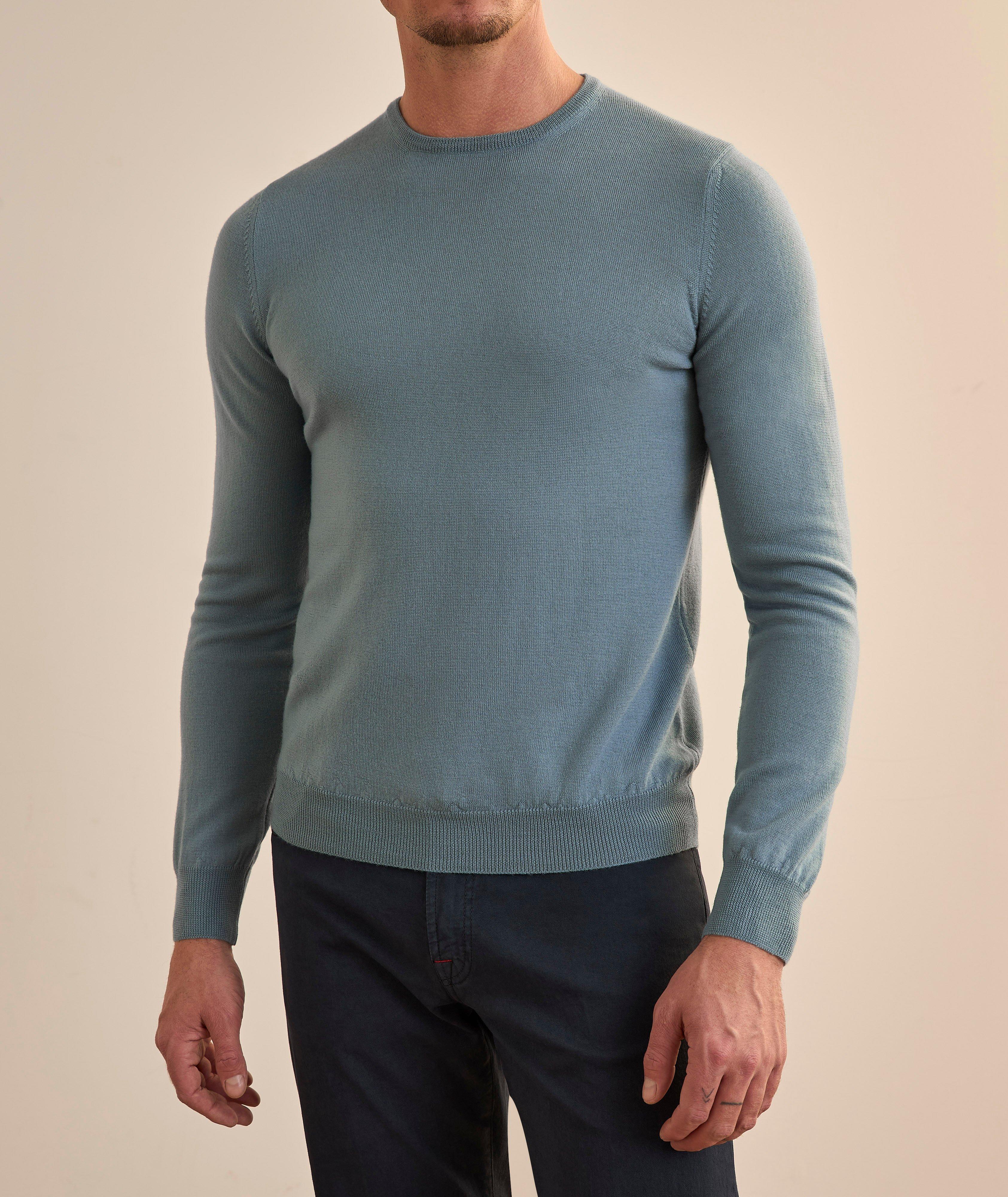 Virgin Wool Crewneck Sweater image 1