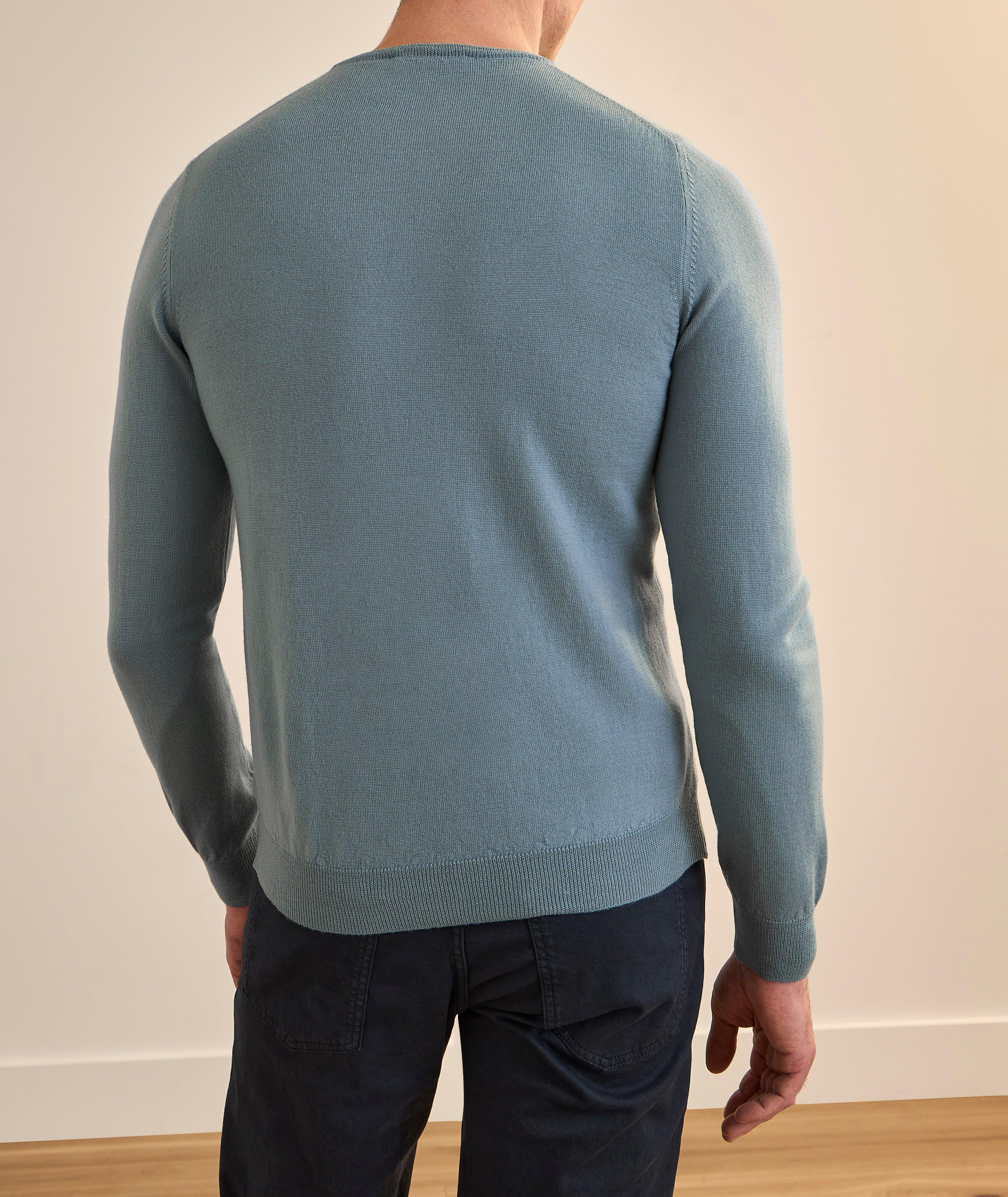Virgin Wool Crewneck Sweater image 2