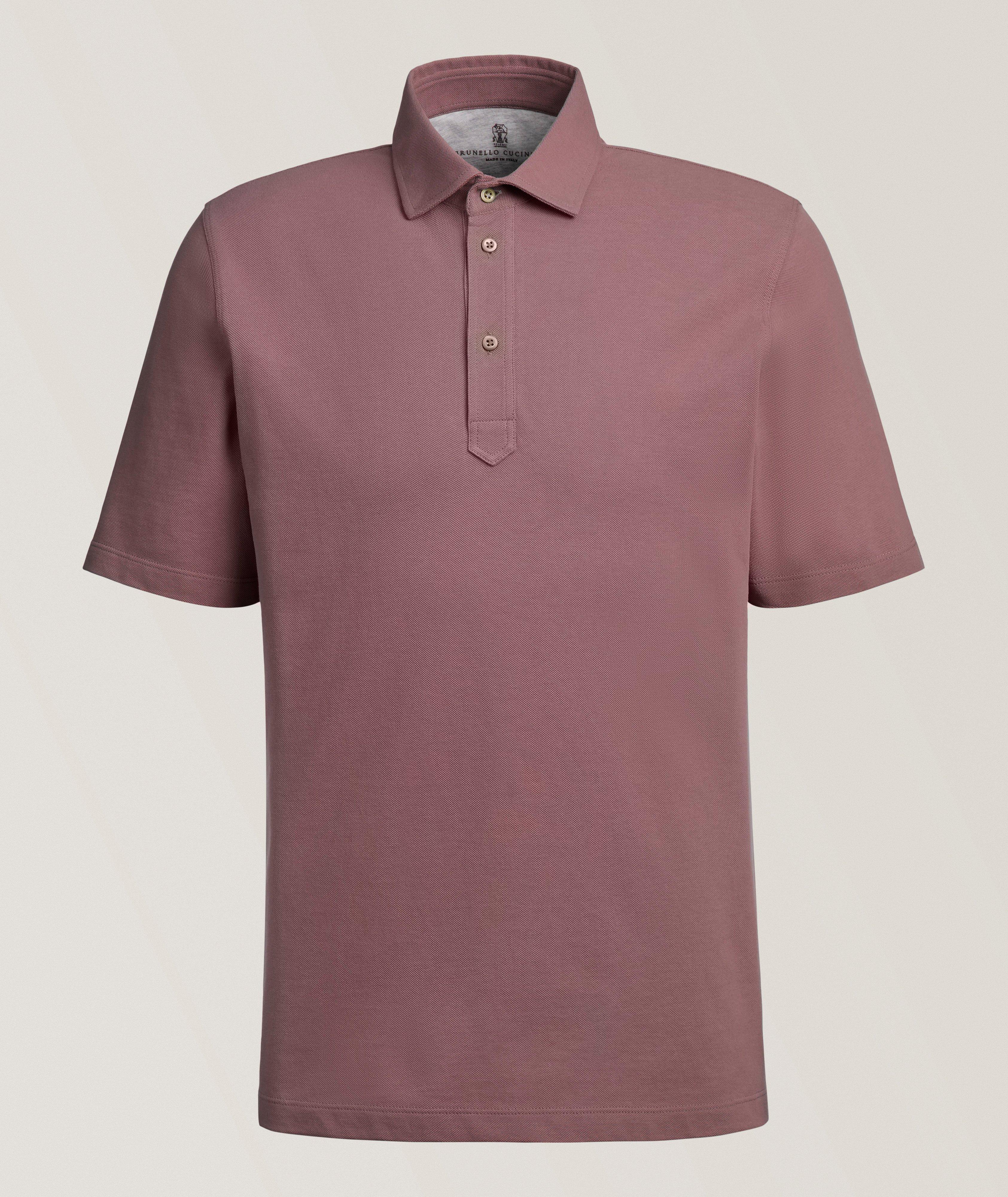 Cotton Piqué Polo Shirt image 0