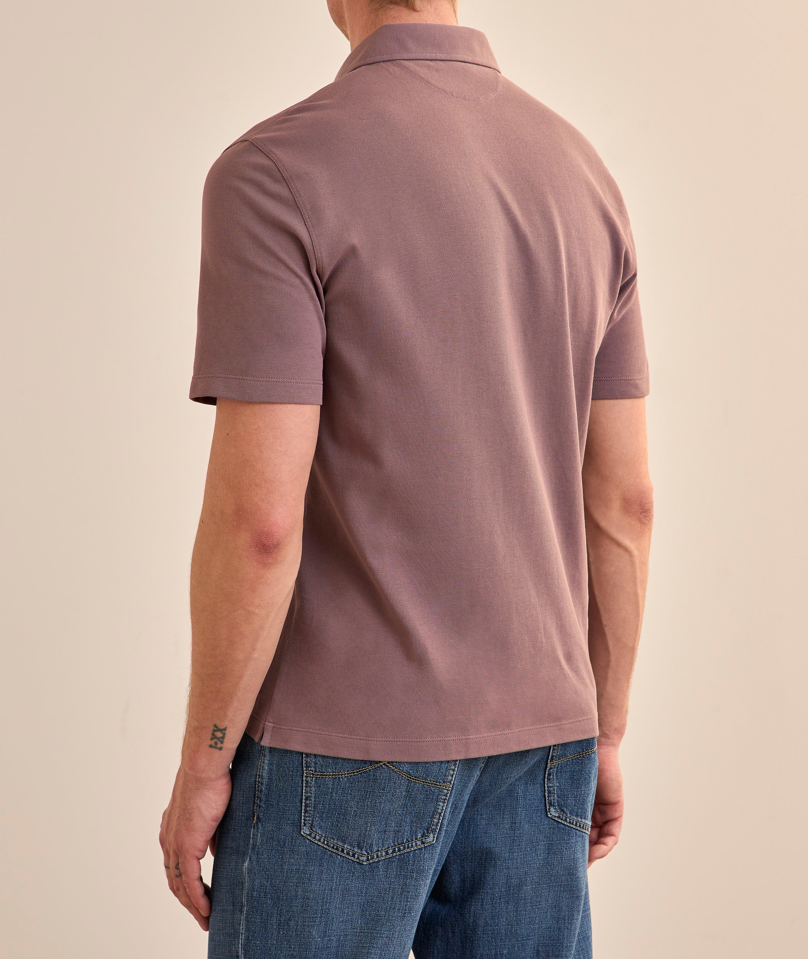 Cotton Piqué Polo Shirt image 2