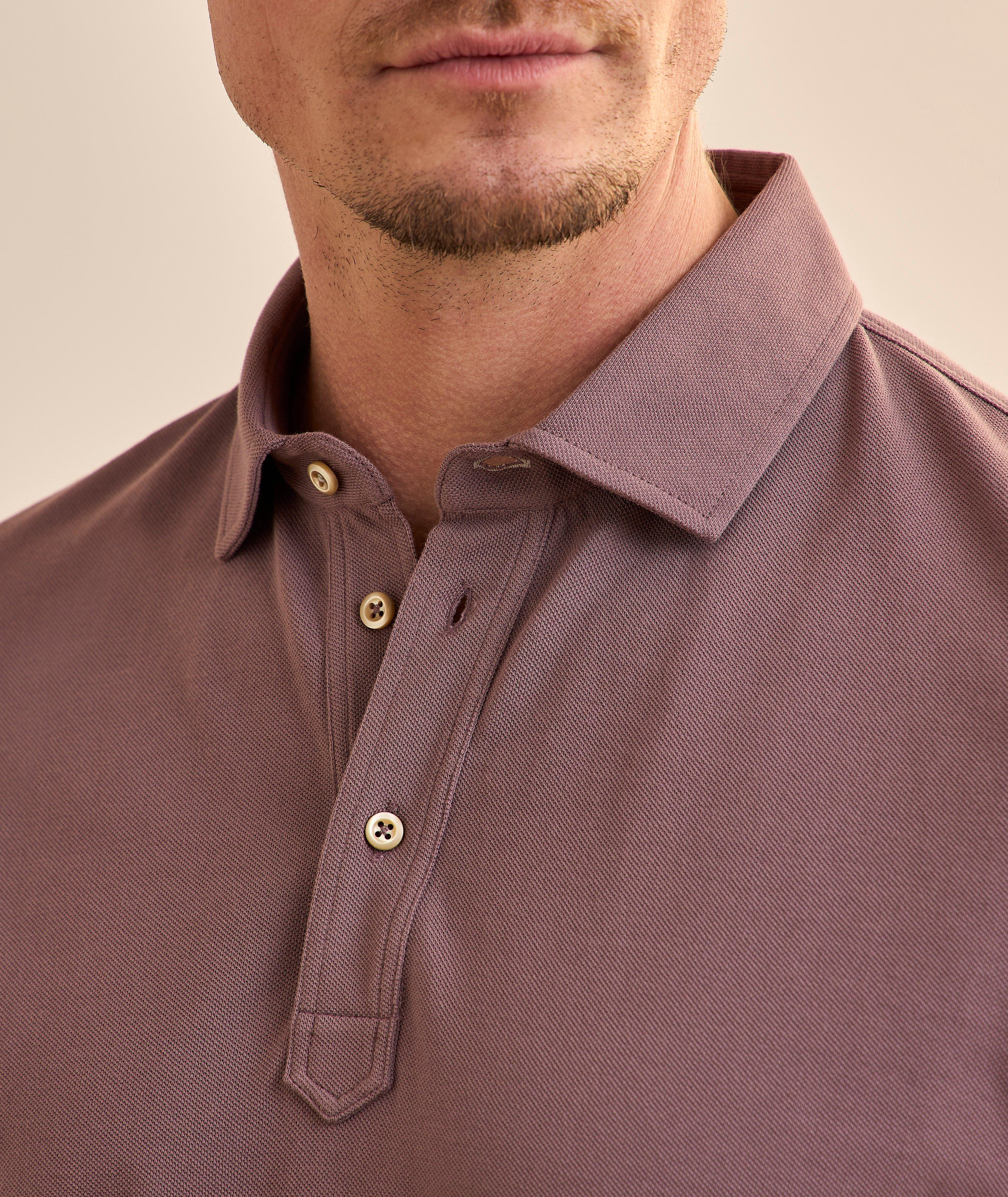 Cotton Piqué Polo Shirt image 3