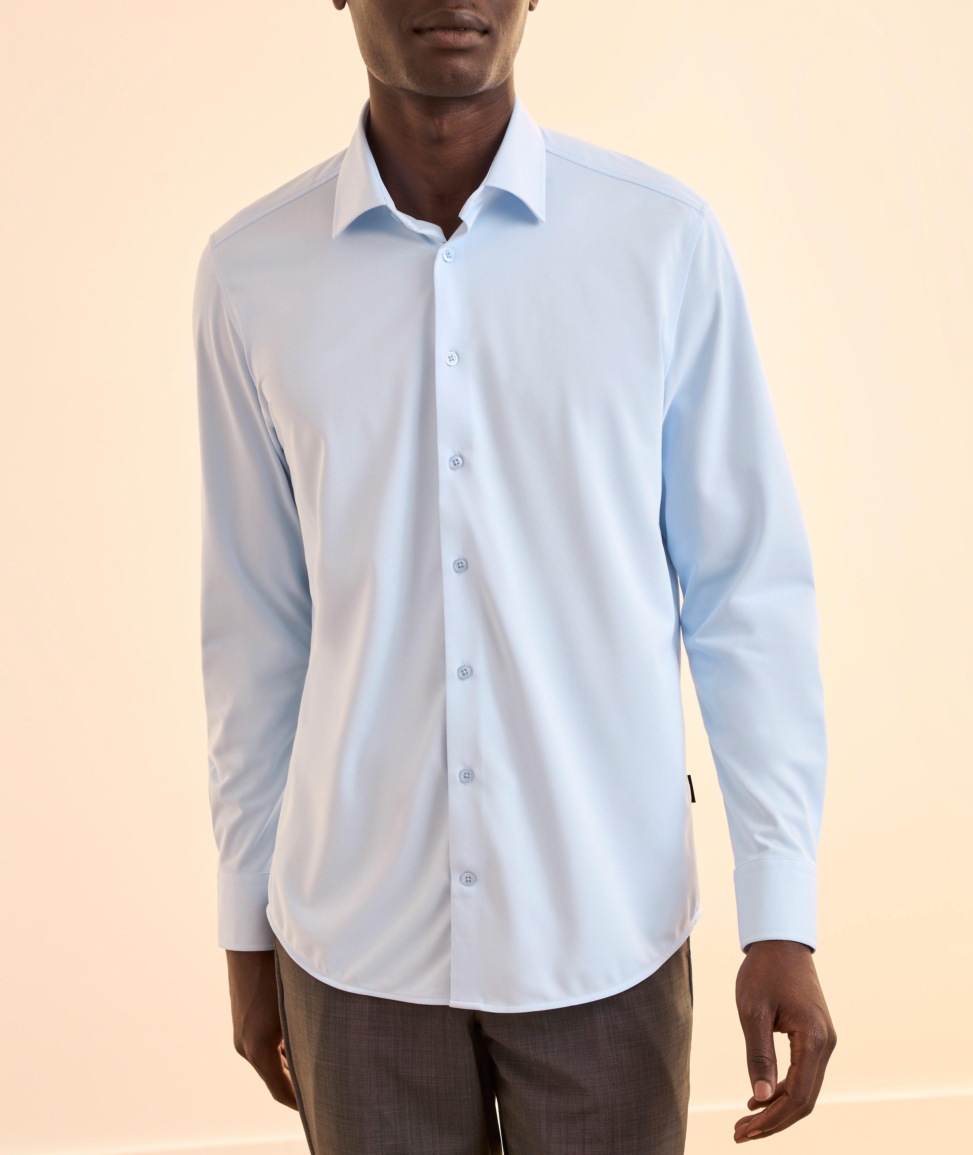 Performance-Stretch Dress Shirt image 1