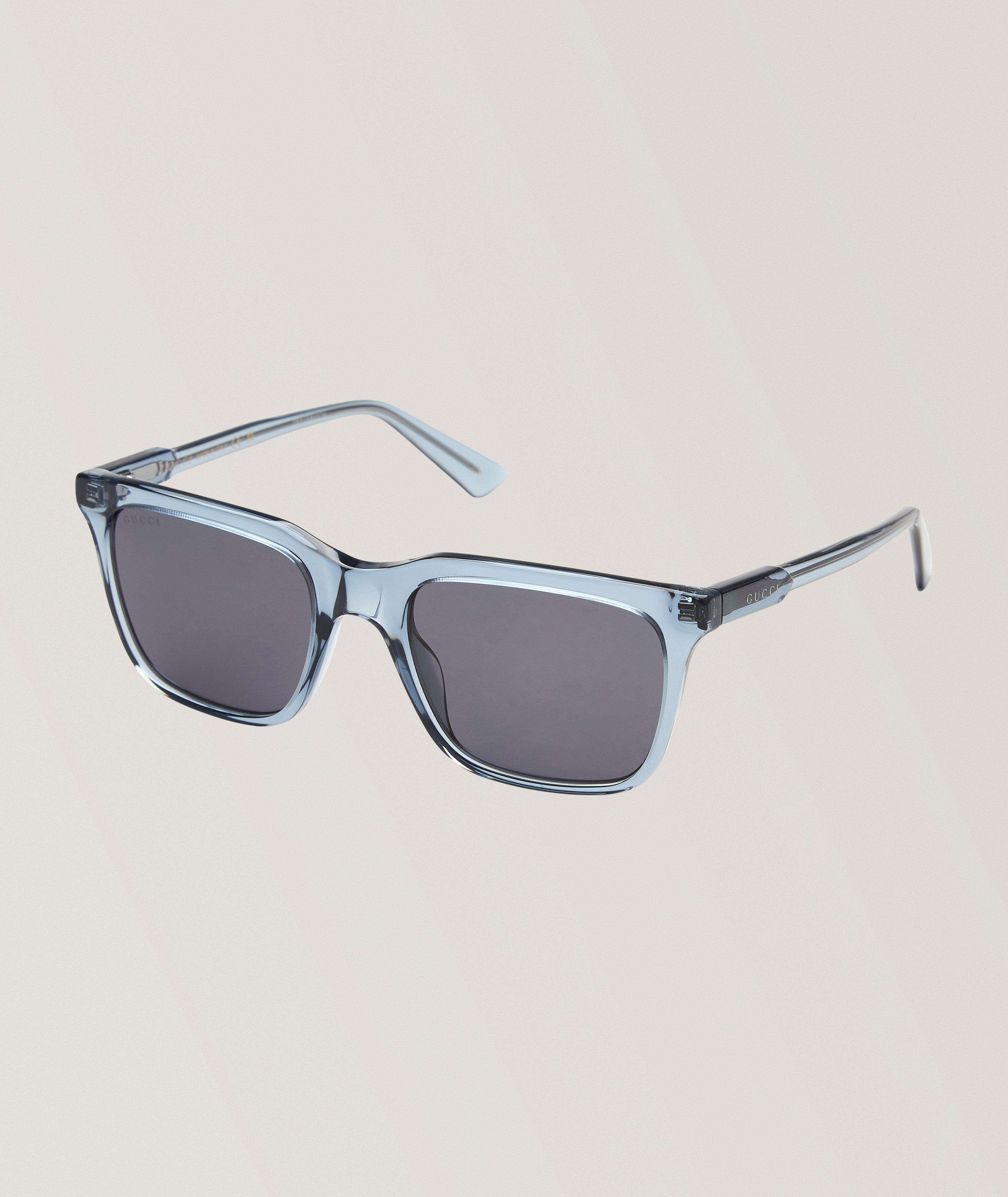 Translucent Rectangle Sunglasses