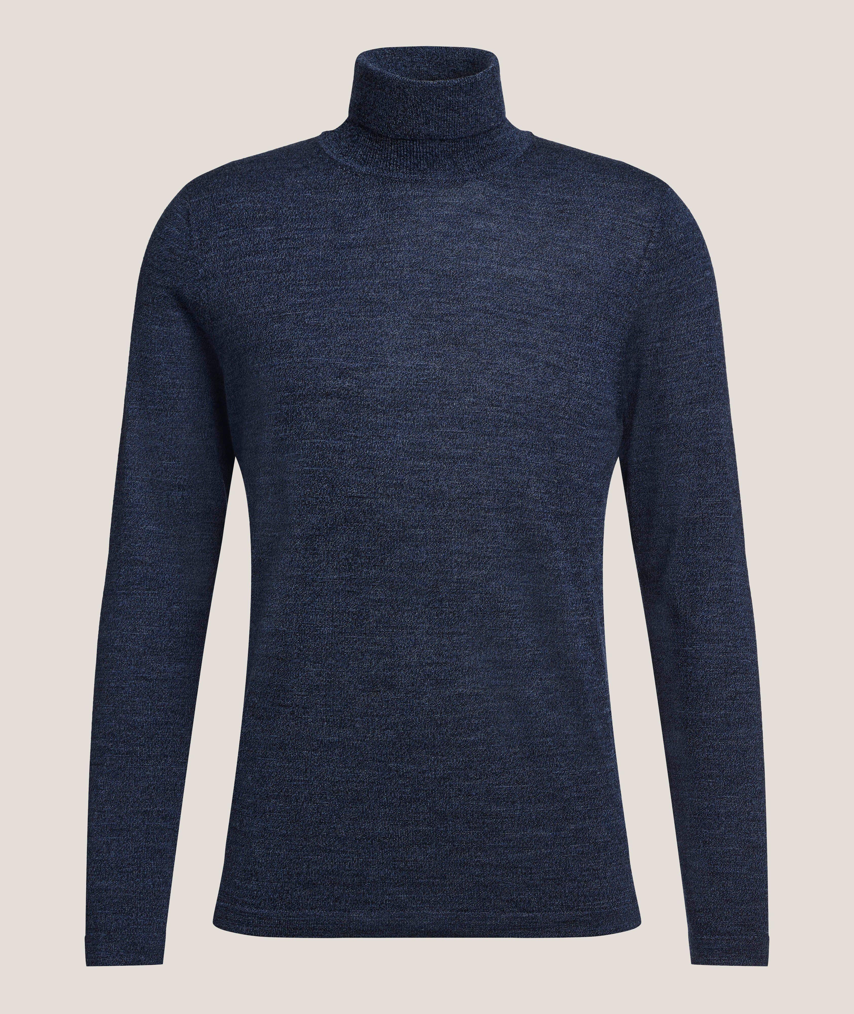 Laine Mérinos Extra Fine / Polyamide / Lycra – Bleu Nuit, 900g, Wolle Halle