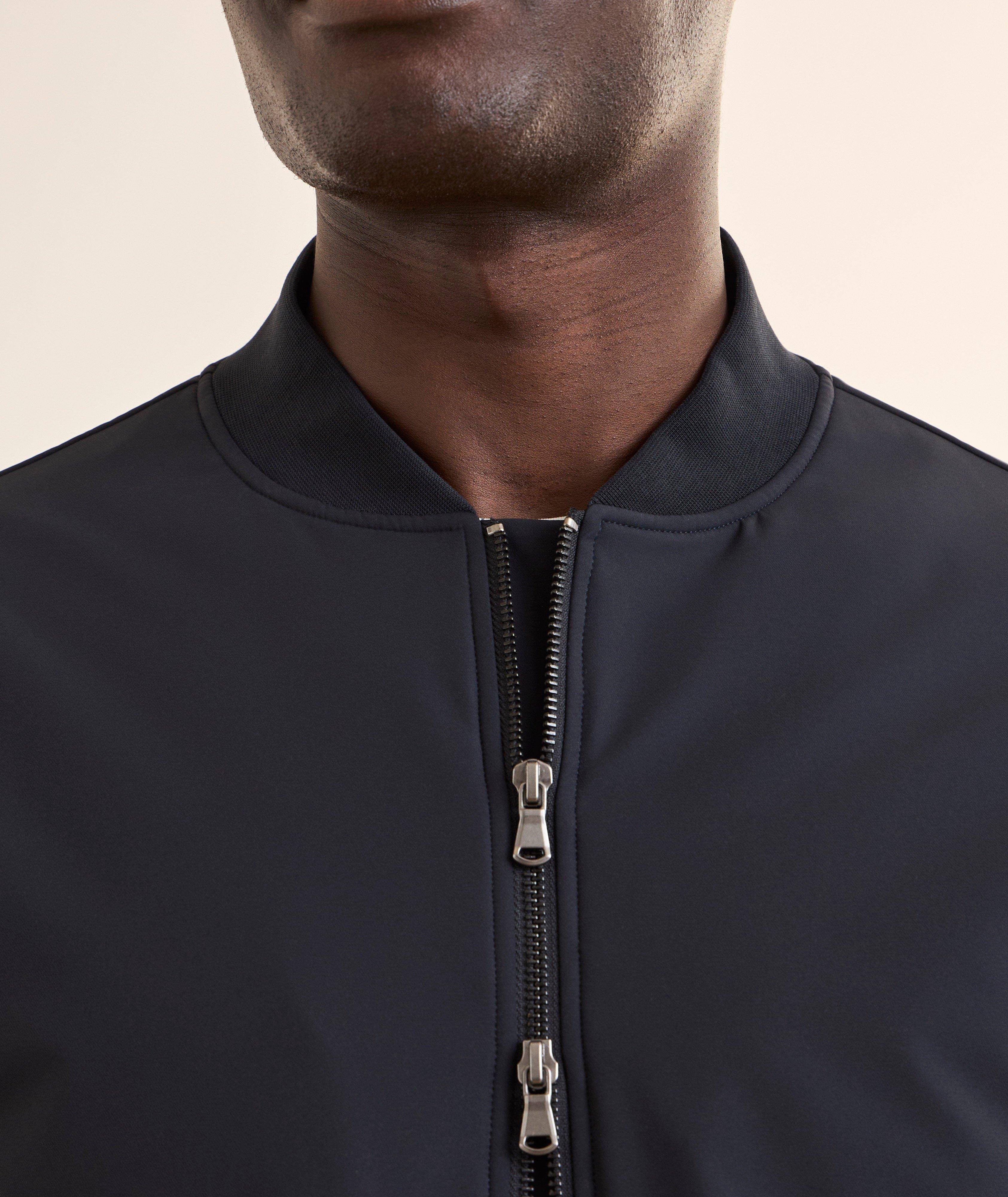 Water-Repellent Padded Stretch Bomber image 3