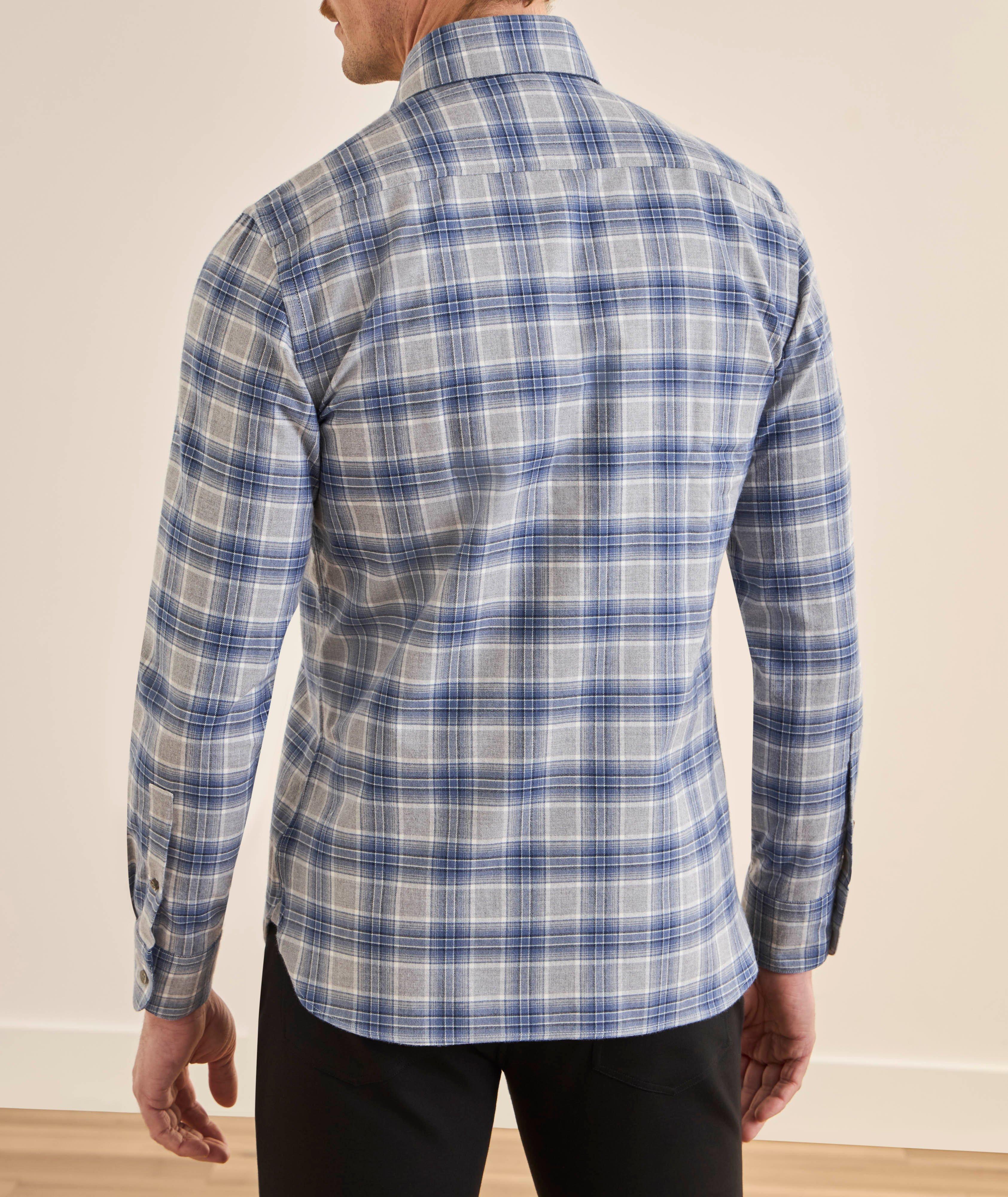 Chemise coton flanelle à carreaux image 2