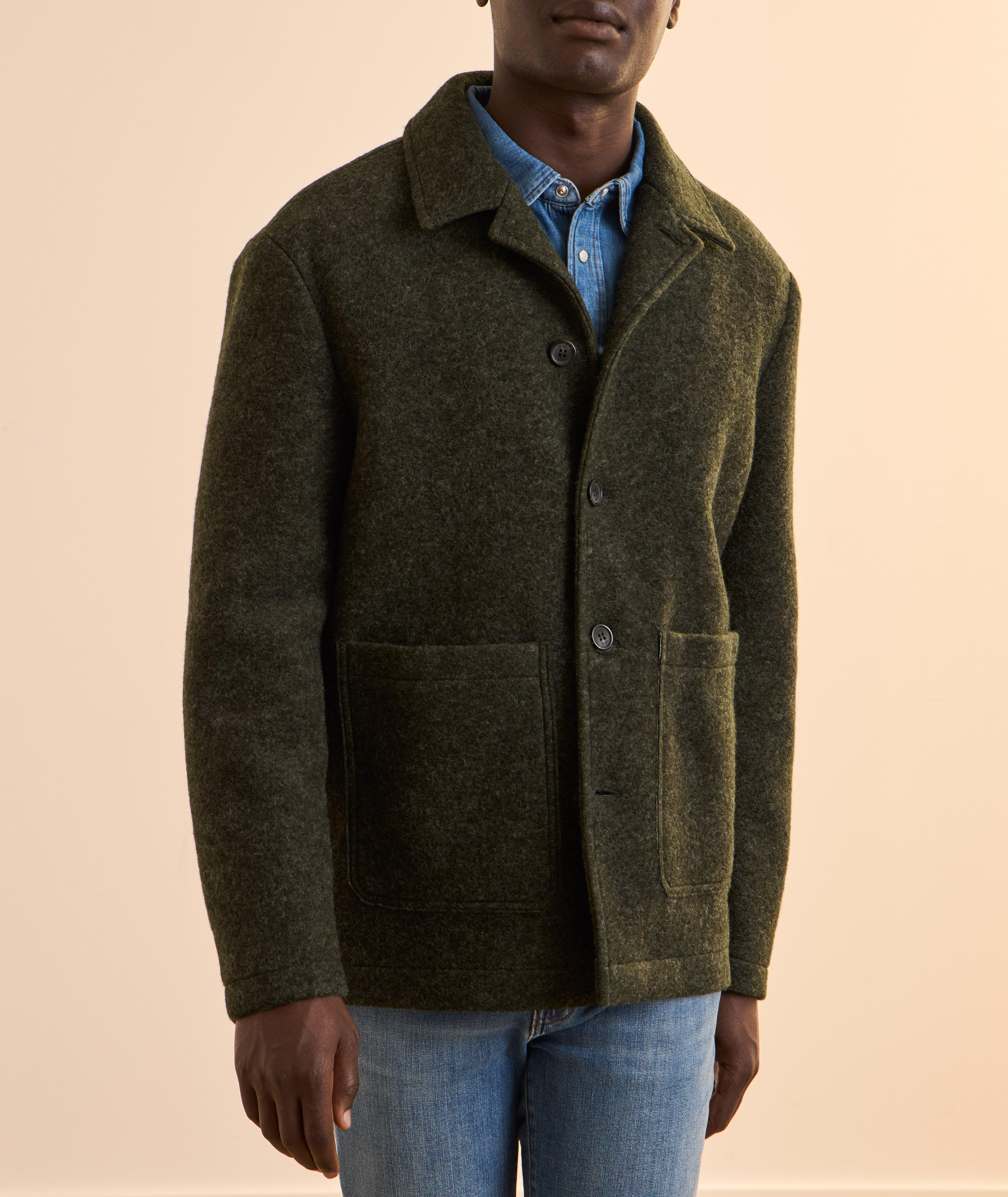Pierce Double-Face Wool-Blend Coat image 1