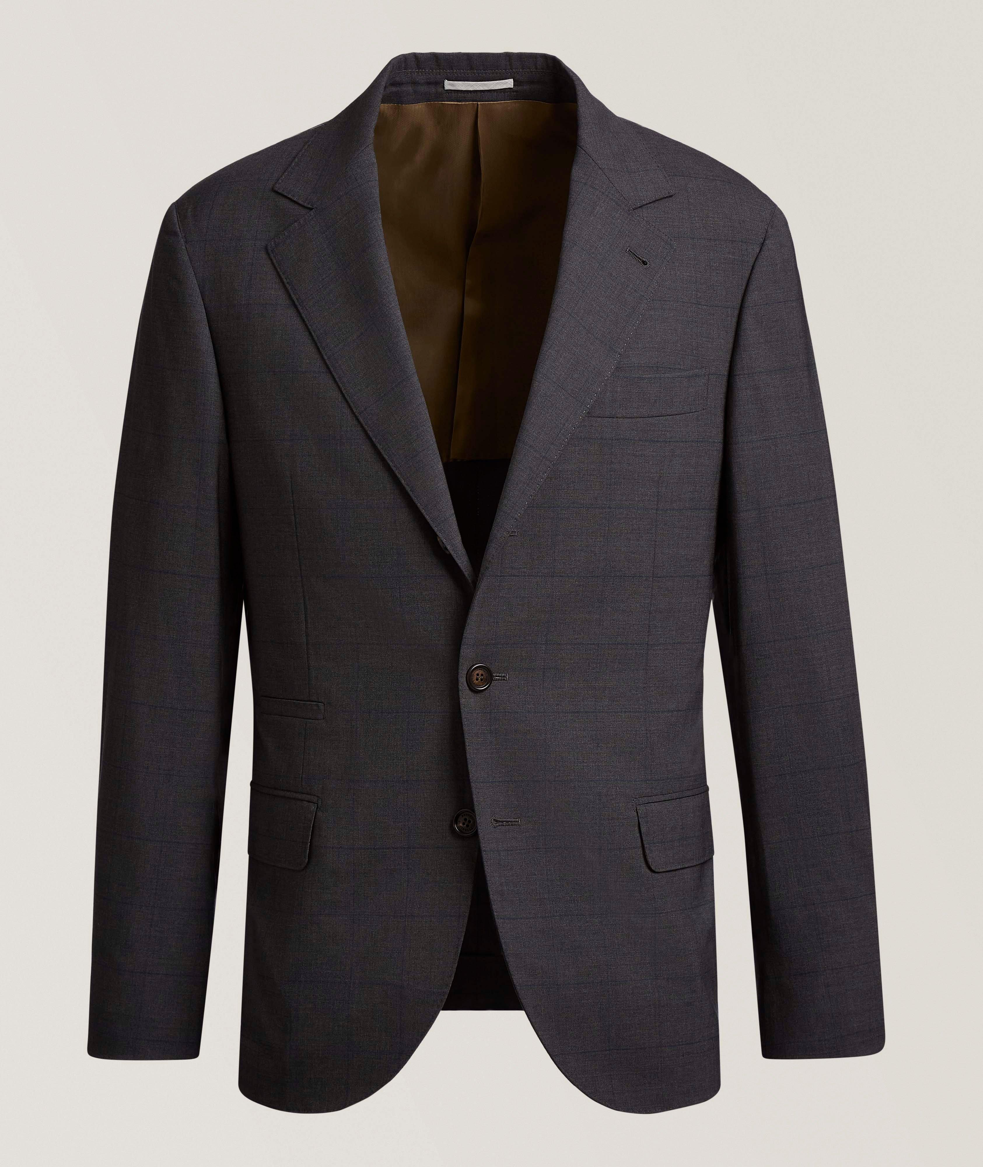 Brunello Cucinelli Wool-Silk-Cashmere Sport Jacket | Sport Jackets