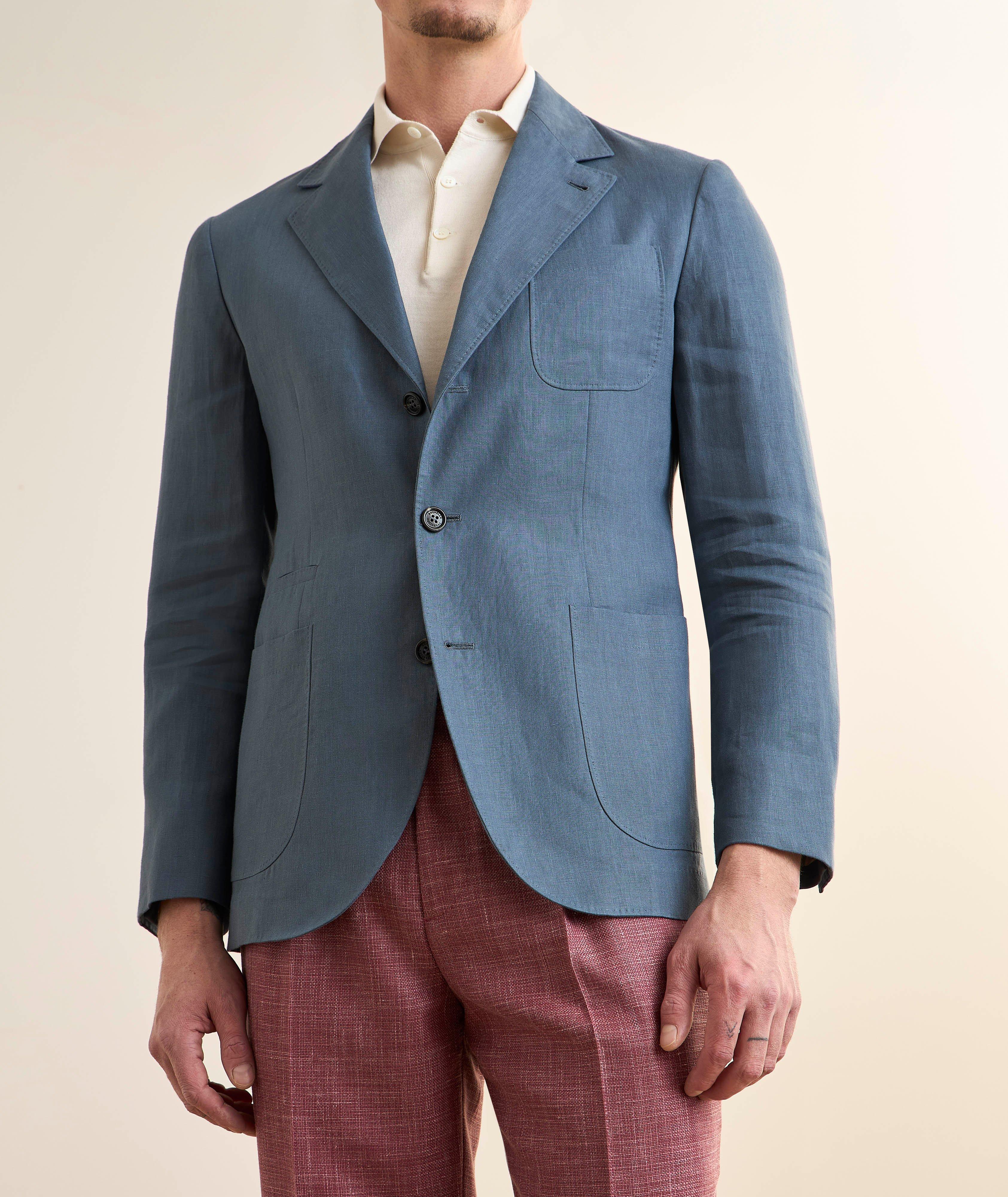 Veston sport lin uni image 1